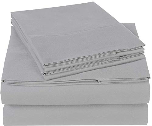 Premium 400 Thread Count 100% Egyptian Cotton RV Bunk Bed Sheets Set - Eastern King Size (76