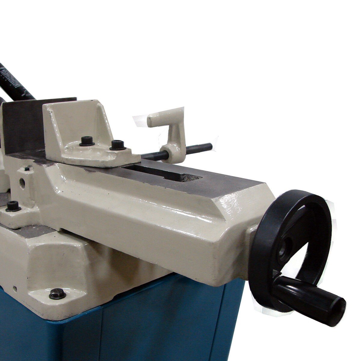 Baileigh Industrial BA9 1001095 Portable Metal Cutting Band Saw BS 128M - Heavy Duty Metalworking Tool for Workshop & Construction Sites