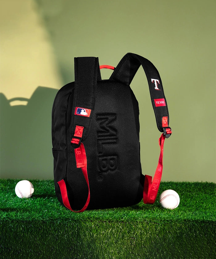 MLB Texas Rangers Laptop Backpack 15.6 Inch - Official Licensed College School Bag for Men & Women - Perfect for Work, Travel & Gym