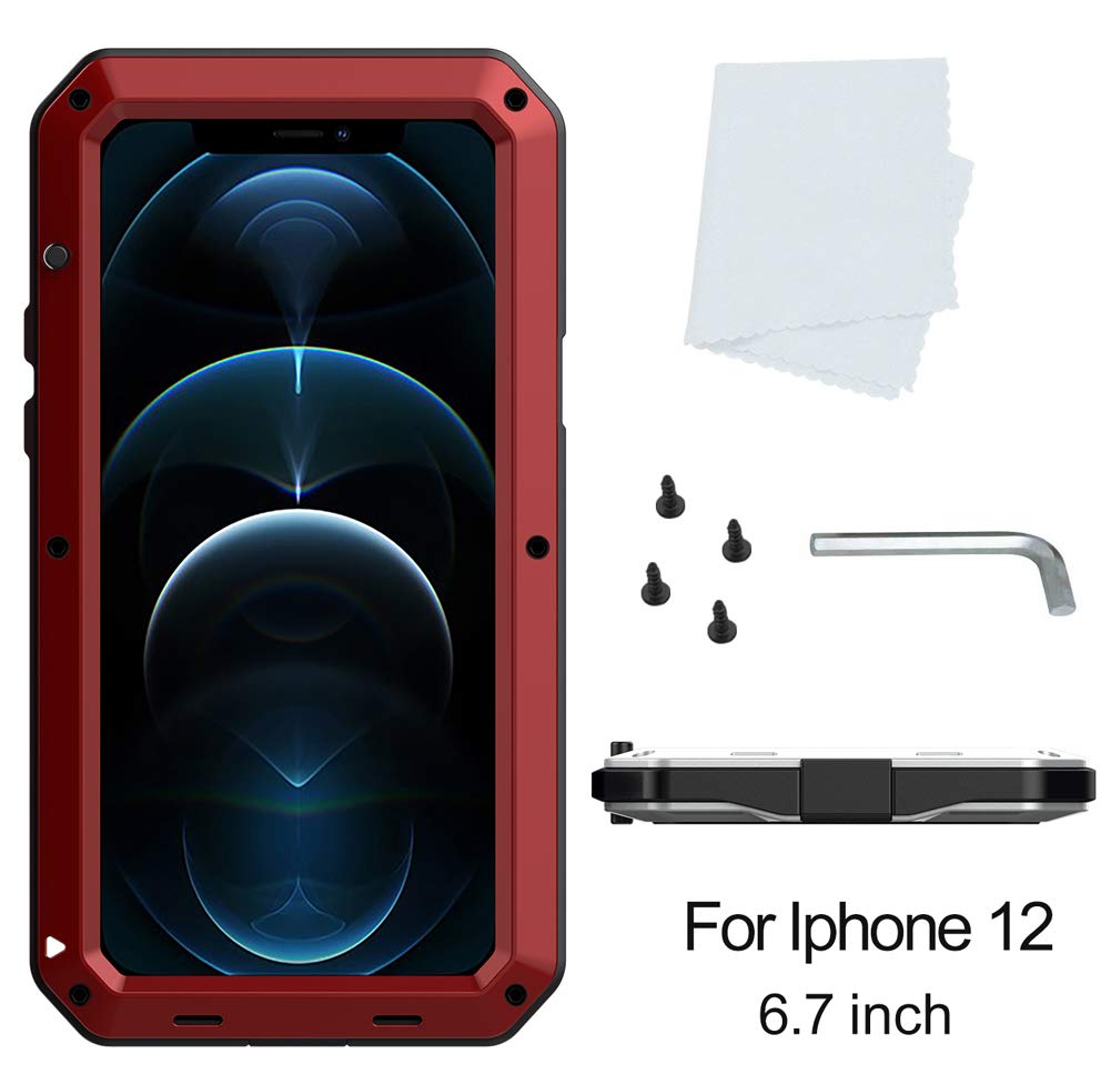 Marrkey Heavy Duty Shockproof Armor Case for iPhone 12 Pro Max (6.7