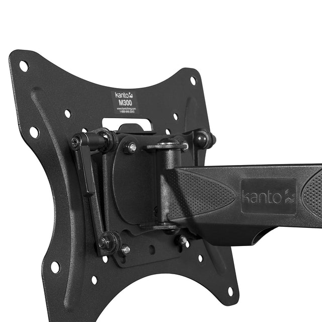 Kanto M300 Full Motion TV Wall Mount for 26-55 Inch Flat Screen TVs - Adjustable Articulating Arm for Living Room, Bedroom & Office Setup