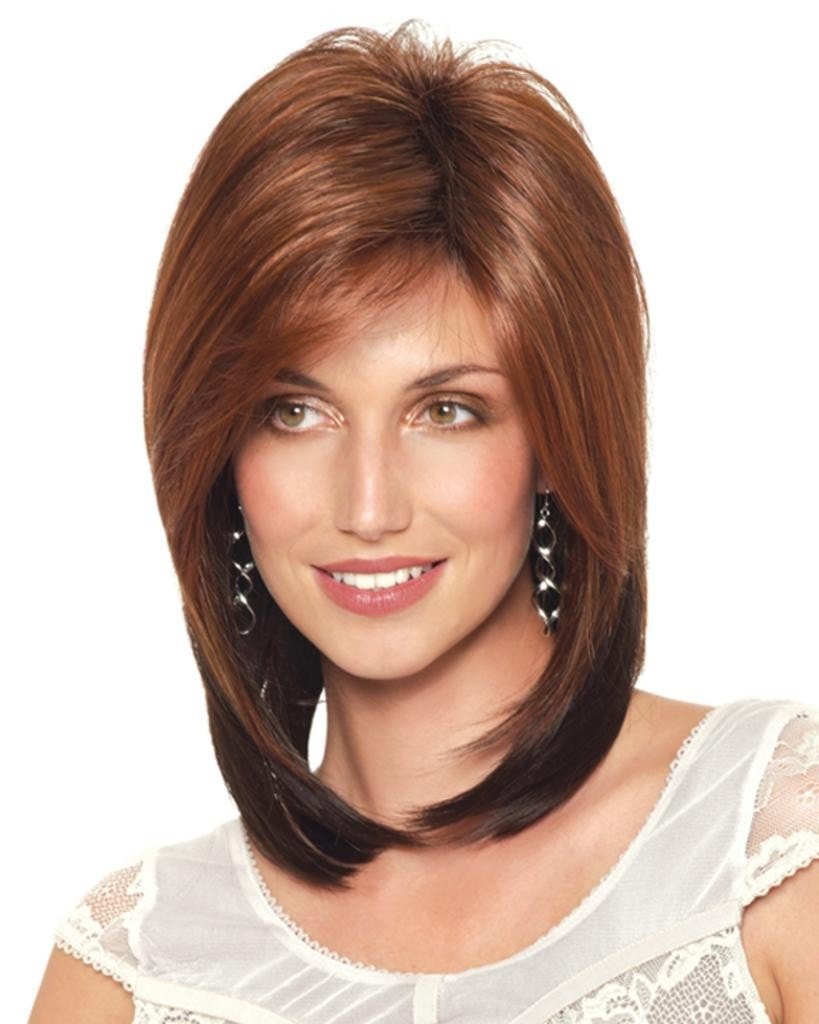 Noriko Designed Rene of Paris JACKSON Wig #1669 with FREE Revlon Wig Lift Comb - Dark Chocolate | Perfect for Cosplay, Costume Parties & Everyday Wear | Aderans