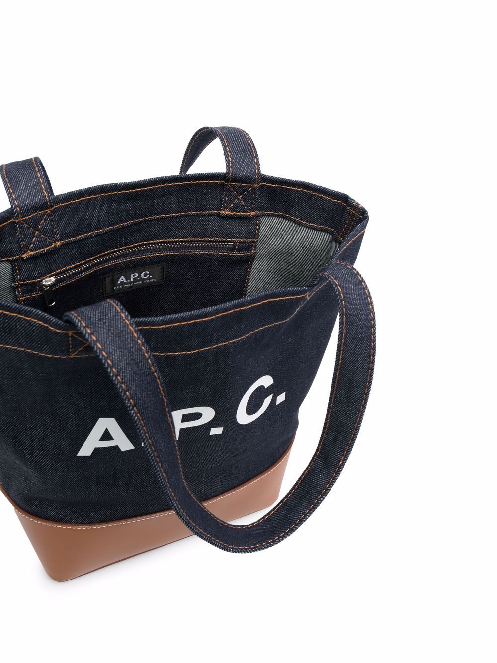 A.P.C. Brown Leather Handbags for Women | Stylish Crossbody & Shoulder Bags | Perfect for Work, Travel & Everyday Use
