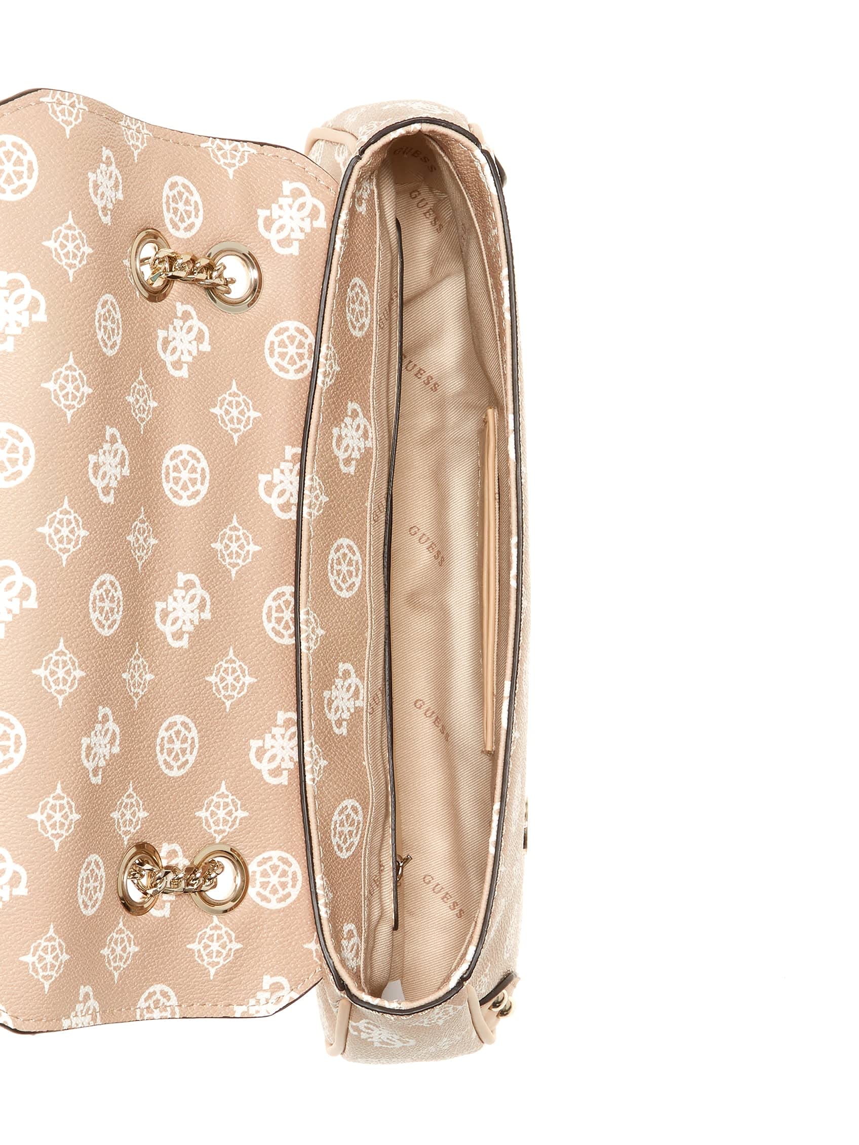 GUESS Factory Greta Convertible Crossbody Bag for Women - Stylish Leather Shoulder Purse with Adjustable Strap, Perfect for Work, Travel & Everyday Use