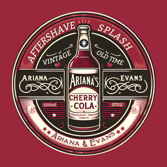 Ariana & Evans Cherry Cola Aftershave Splash for Men - Alcohol-Free Post Shave Balm with Soothing Ingredients - Perfect for Sensitive Skin & Daily Grooming Routine