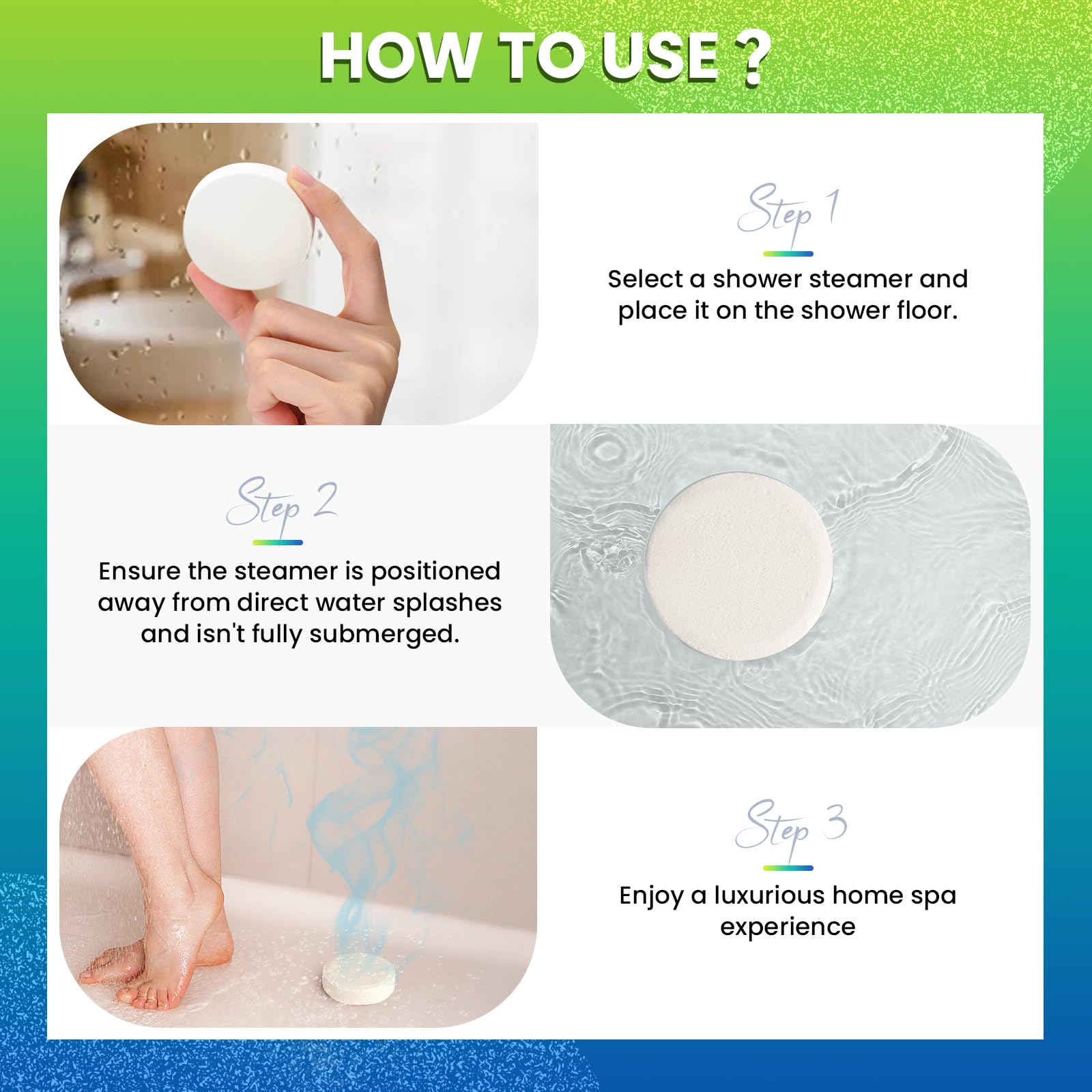 **18 Pack Aromatherapy Shower Steamers with Essential Oils - Relaxing Shower Bombs for Women & Men, Perfect Self-Care Gift for Mom, Wife, Her or Him - Ideal for Birthdays, Mother's Day & Graduation - Enhance Your Bathroom Spa Experience**