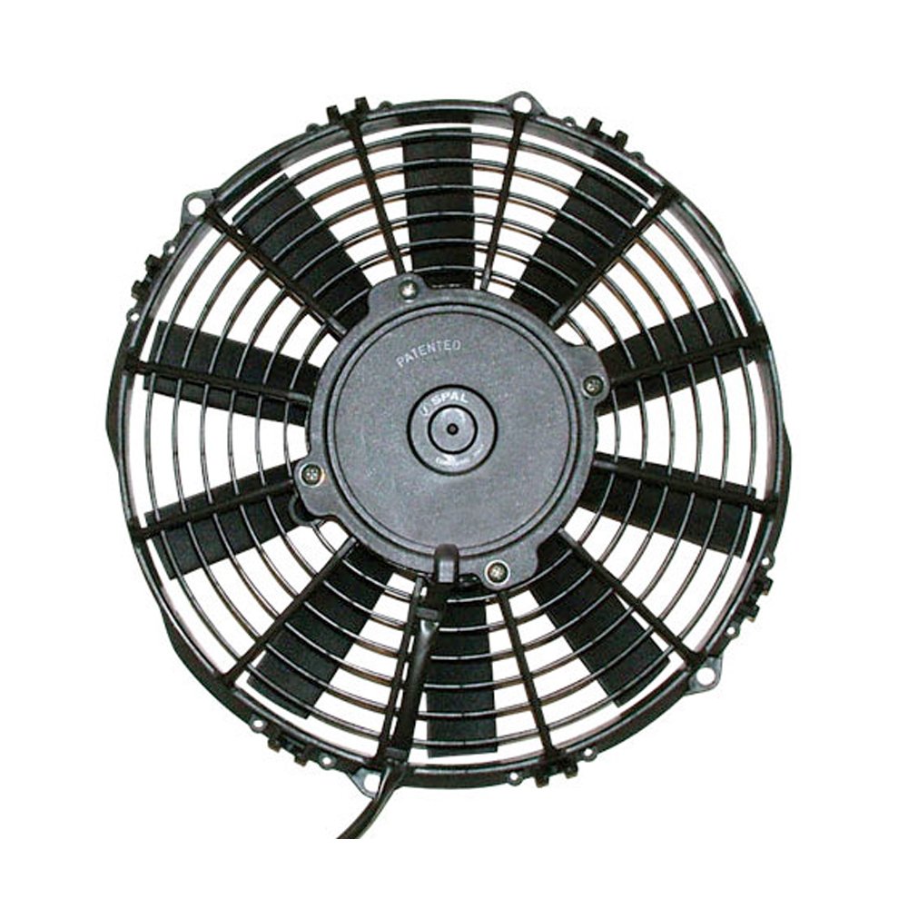 Spal 30101504 12 Inch Straight Blade Low Profile Cooling Fan - Perfect for Automotive, Marine, and Industrial Applications