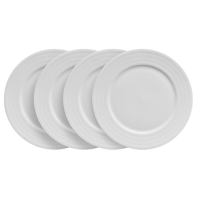 Nellie Set of 4 Elegant Dinner Plates - Perfect for Family Meals, Dinner Parties & Everyday Use