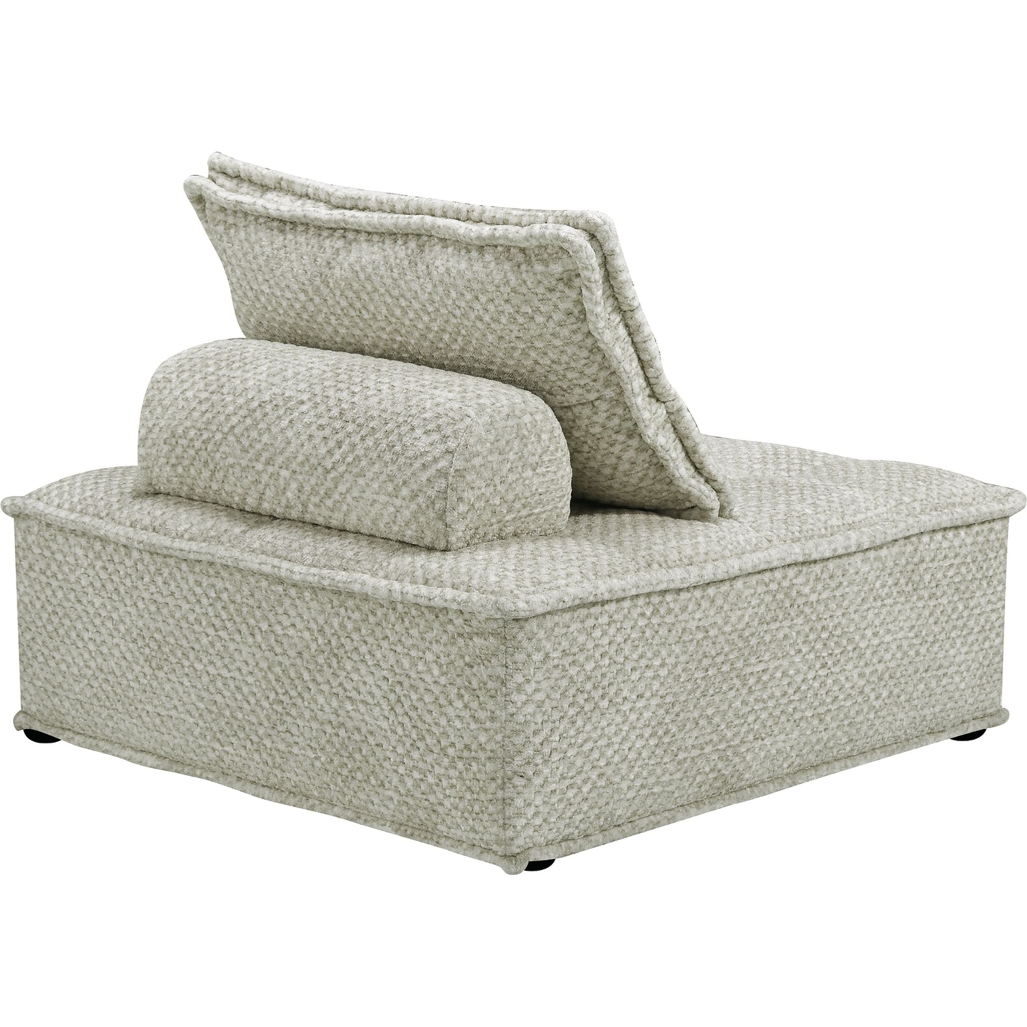 Stylish Bales Modular Accent Chair - Modern Living Room Furniture for Home Office & Lounge - Perfect for Small Spaces & Apartment Decor