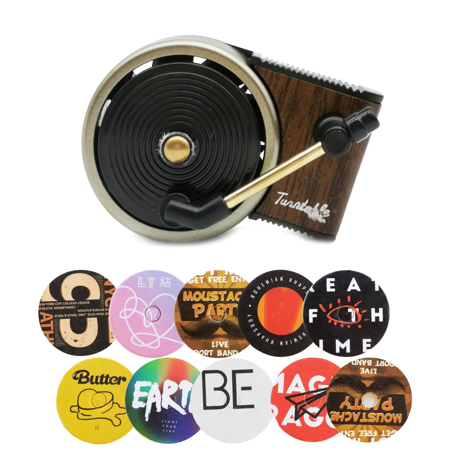 Vintage Car Air Freshener Clip - Retro Record Player Design Aromatherapy Diffuser for Car Vents, Rotatable Fragrance Clip, Car Interior Accessories - Perfect for Road Trips & Office Commutes