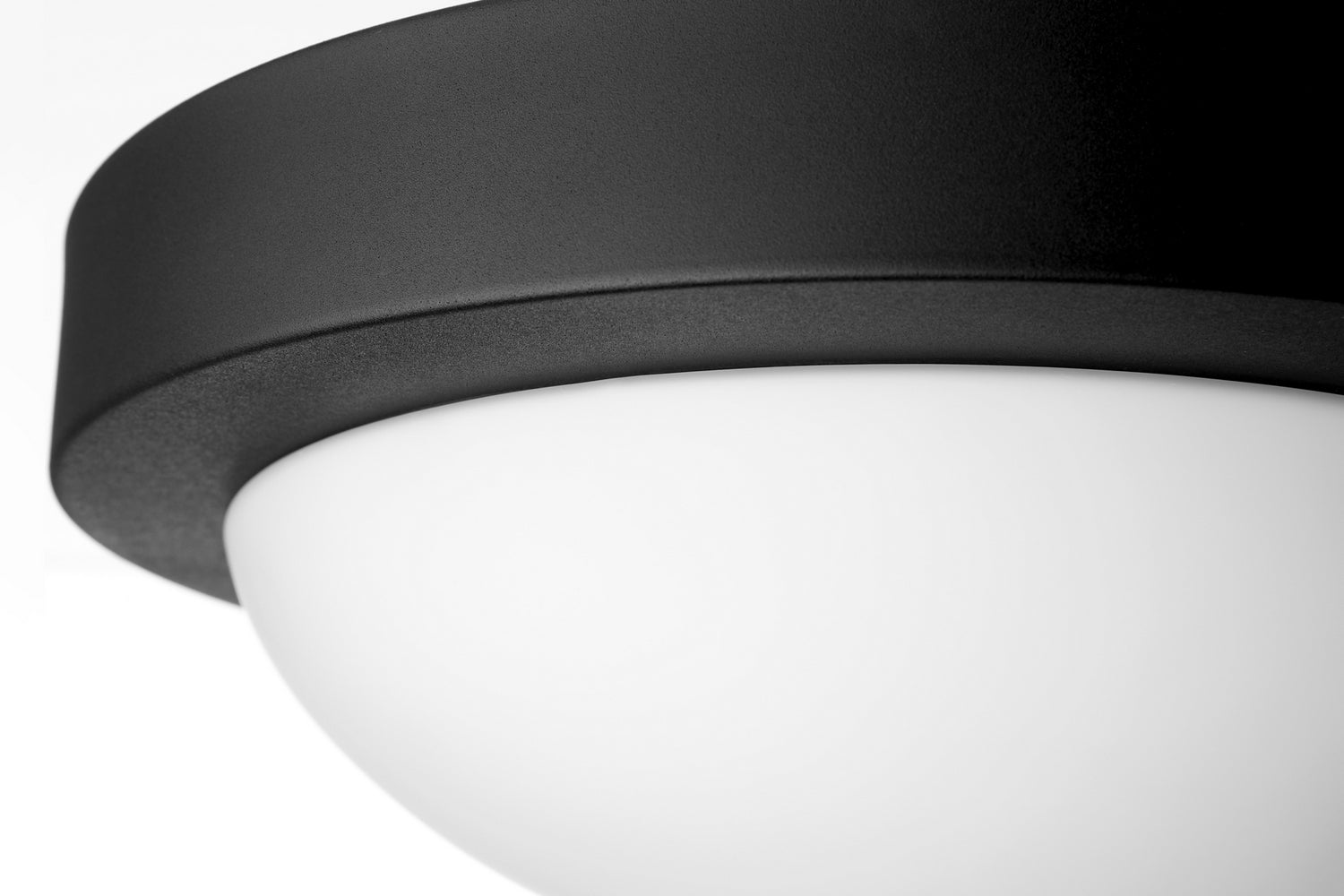 3505 Contempo Modern Ceiling Mounts - 2 Light Wall Sconce in Textured Black Finish for Bedroom, Hallway & Living Room Lighting