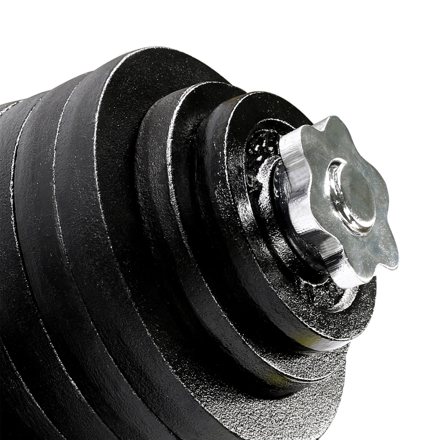 Adjustable Dumbbells Set 105 lbs with Gym Cap Plates - Home Workout Equipment for Strength Training & Fitness | Perfect for Small Spaces, Weightlifting, and Full-Body Exercises