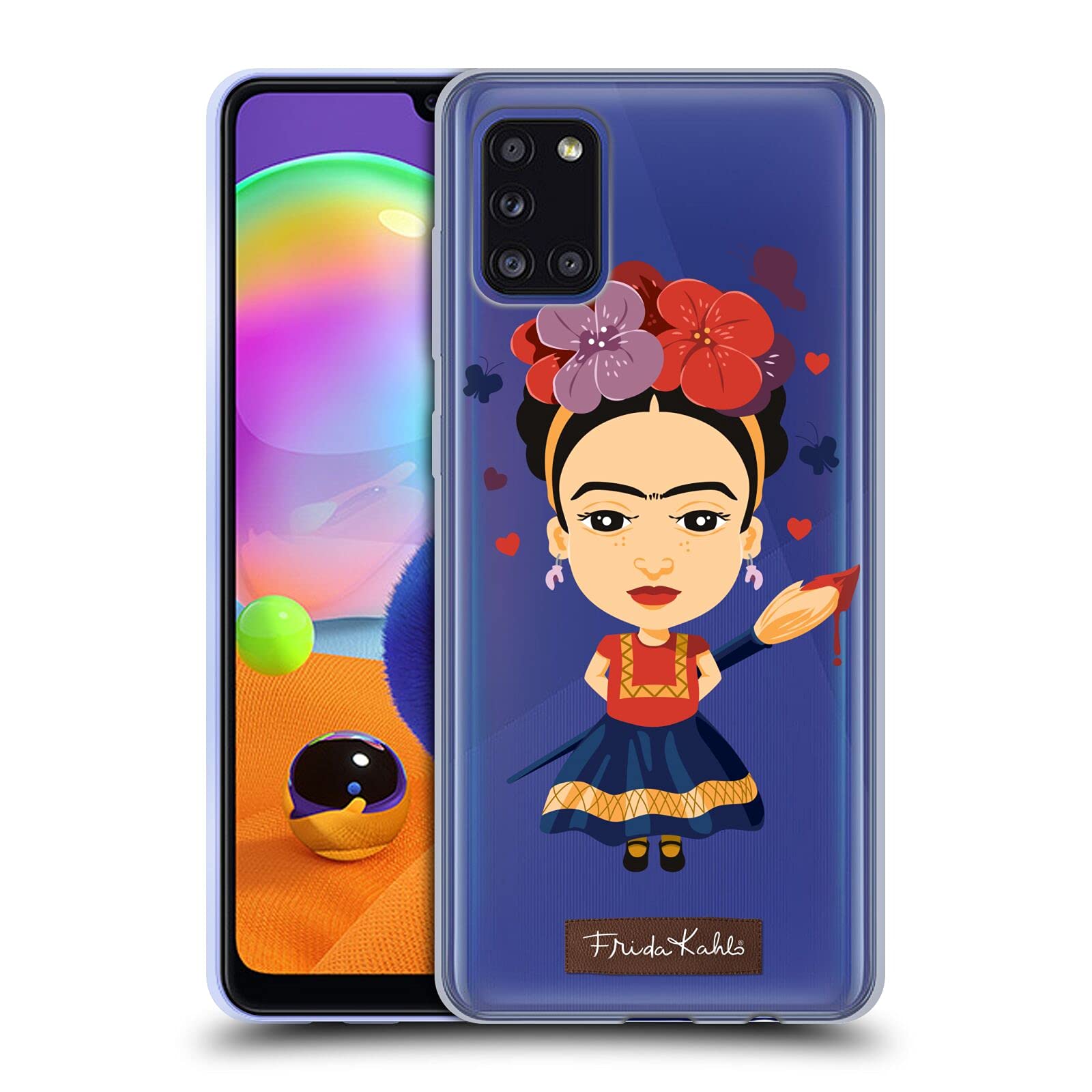Officially Licensed Frida Kahlo Samsung Galaxy A31 Case (2020) - Soft Gel Phone Cover for Samsung A31 - Perfect for Art Lovers & Unique Style Protection