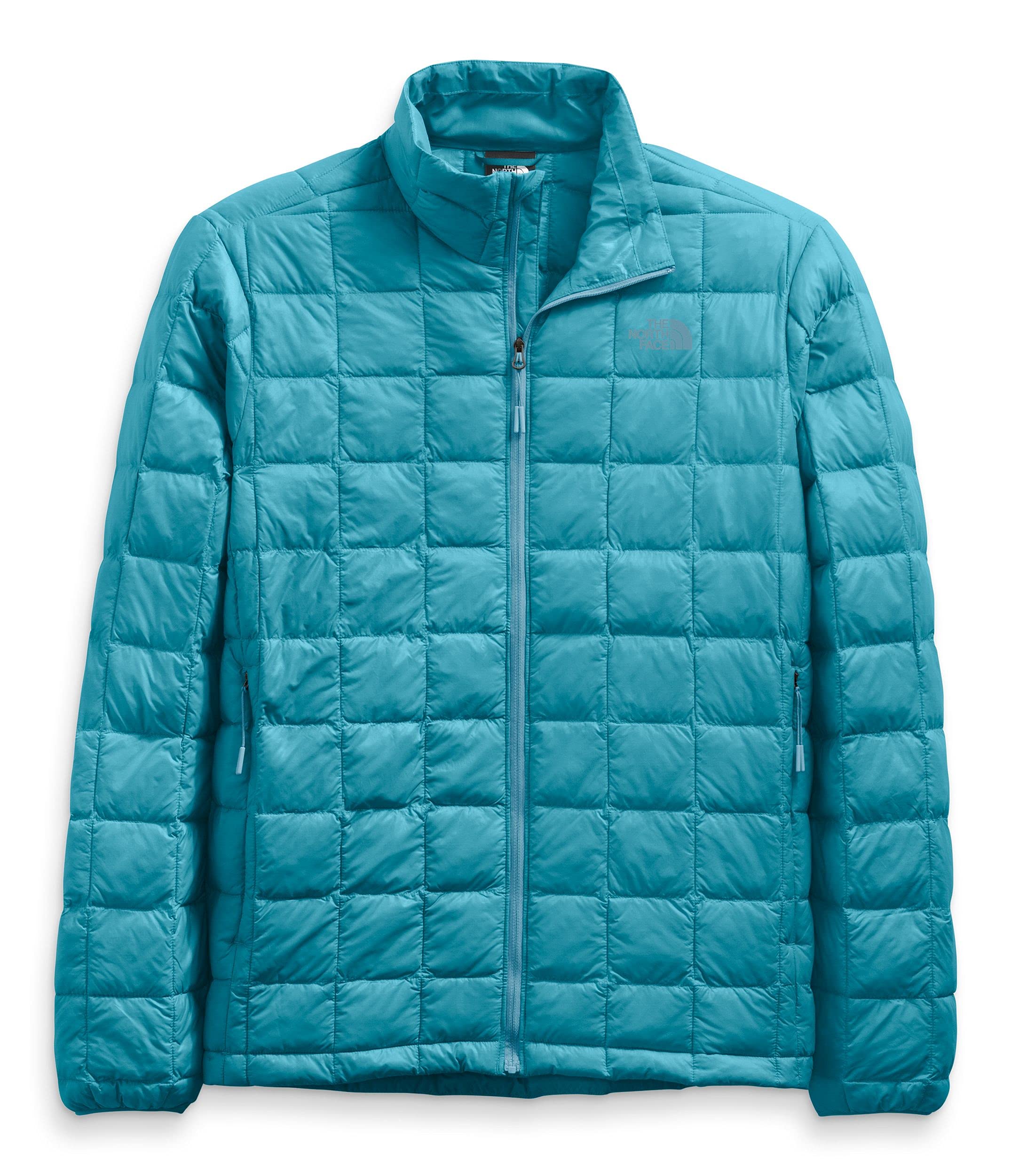 THE NORTH FACE ThermoBall Eco Jacket for Men - Waterproof Lightweight Insulated Winter Jacket, Storm Blue, Size X-Large - Perfect for Hiking, Camping & Outdoor Adventures