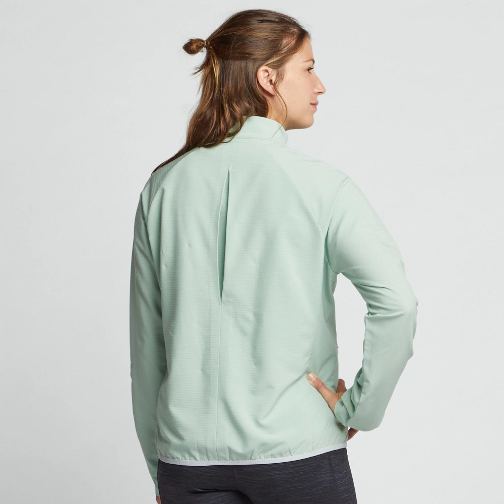 Women's Korsa Accelerate 1/4 Zip Running Jacket - Lightweight Breathable Workout Top for Jogging & Outdoor Activities