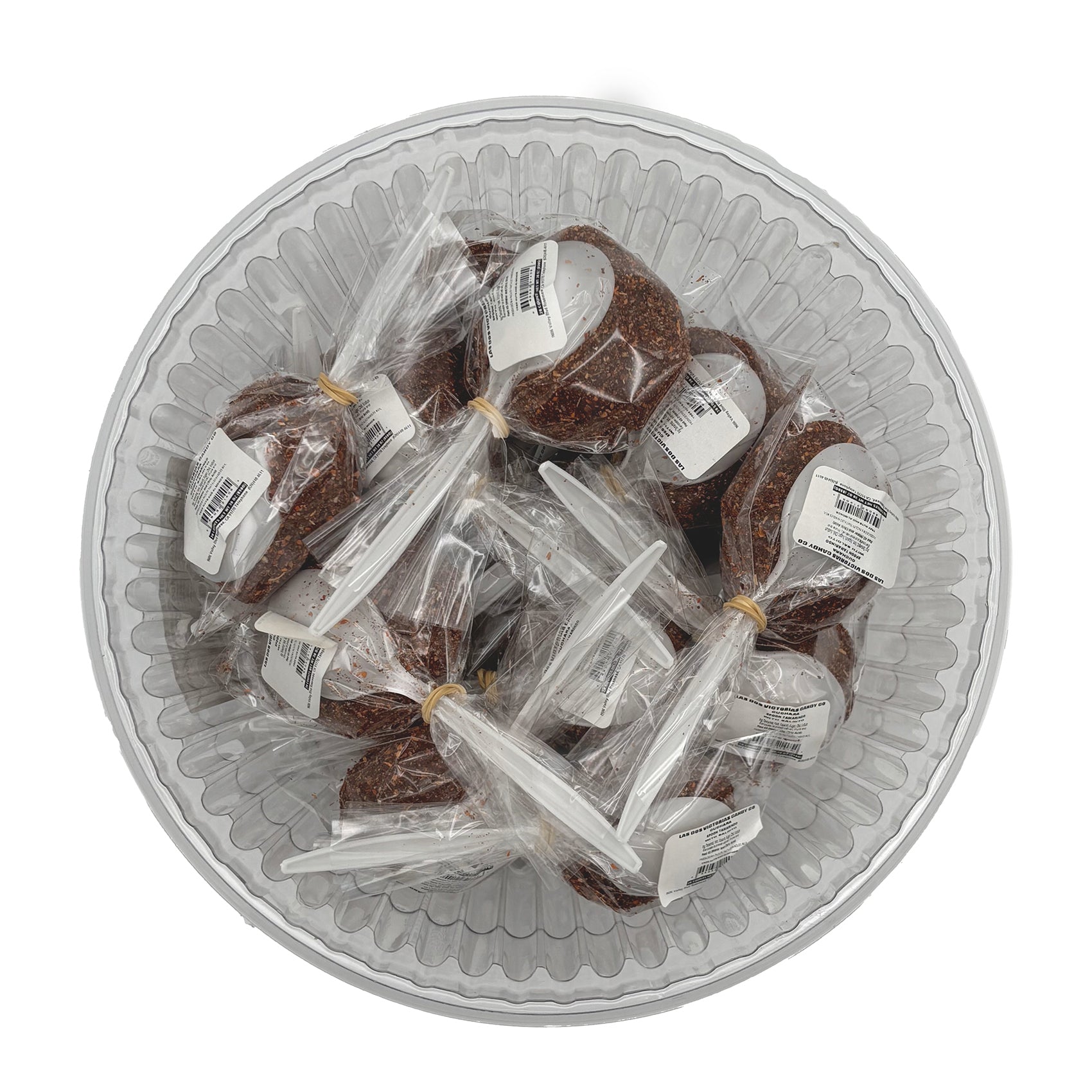 Las Dos Victorias Tamarind Chili Lemon Spoon | 20-Pack | Perfect for Mexican Candy Lovers, Party Favors & Snack Time