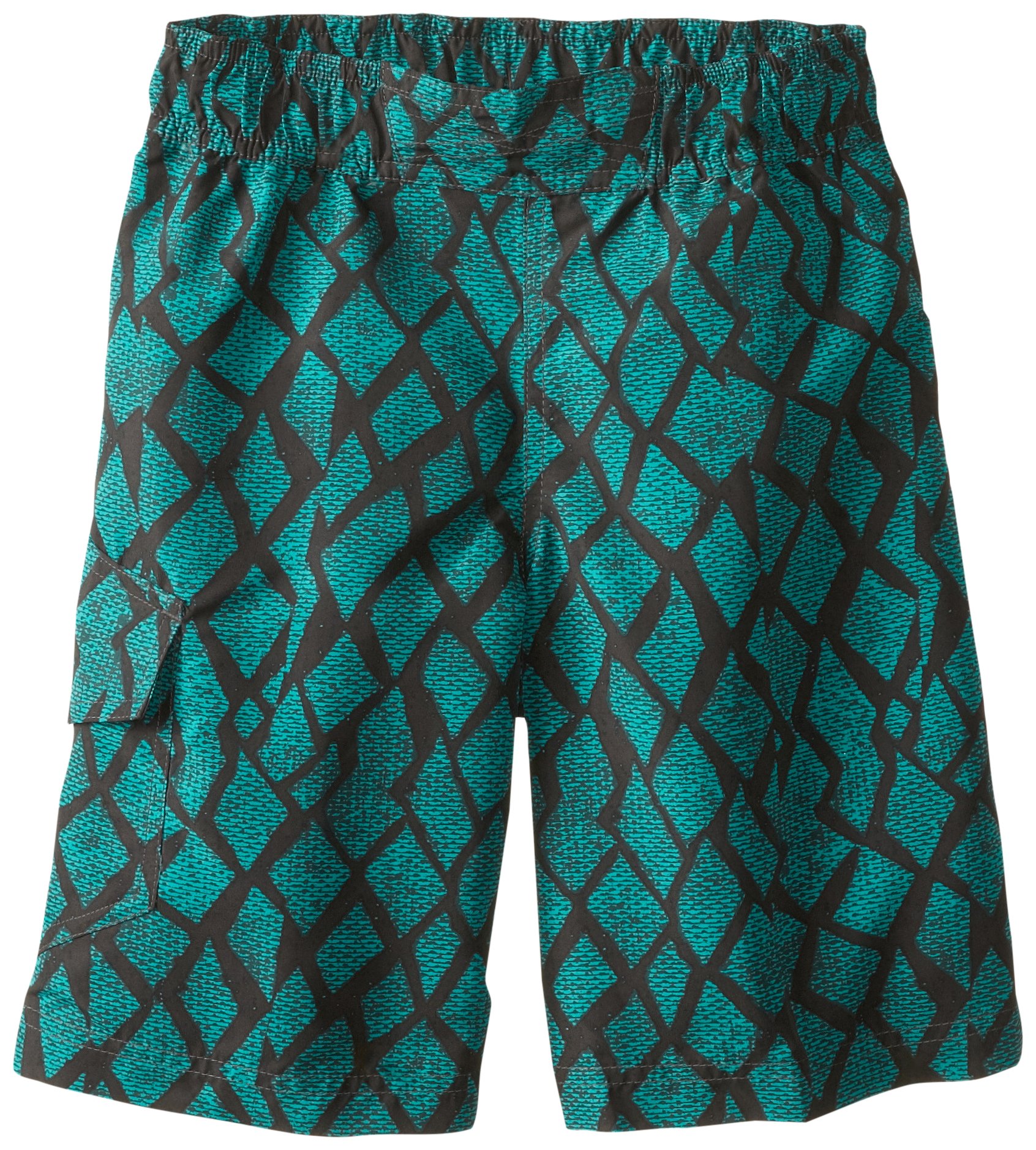 Columbia Boys' Solar Stream II Quick-Dry Swim Trunks - UPF 50+ Sun Protection for Beach, Pool & Water Sports