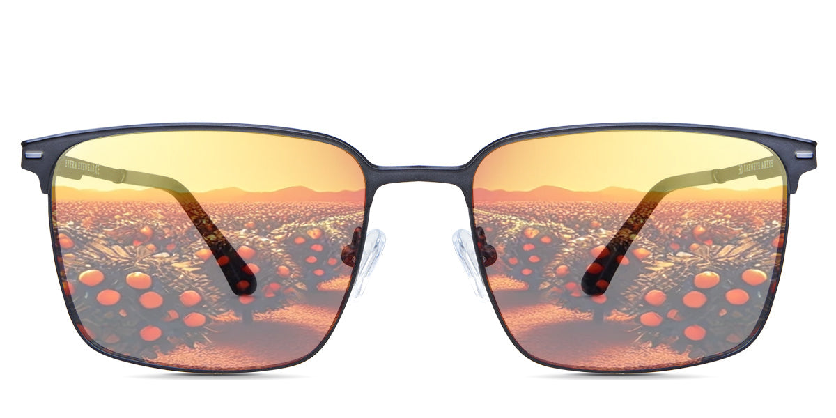 Griffin Men's Prescription Tinted Glasses - Stylish & UV Protection for Driving, Reading & Outdoor Activities