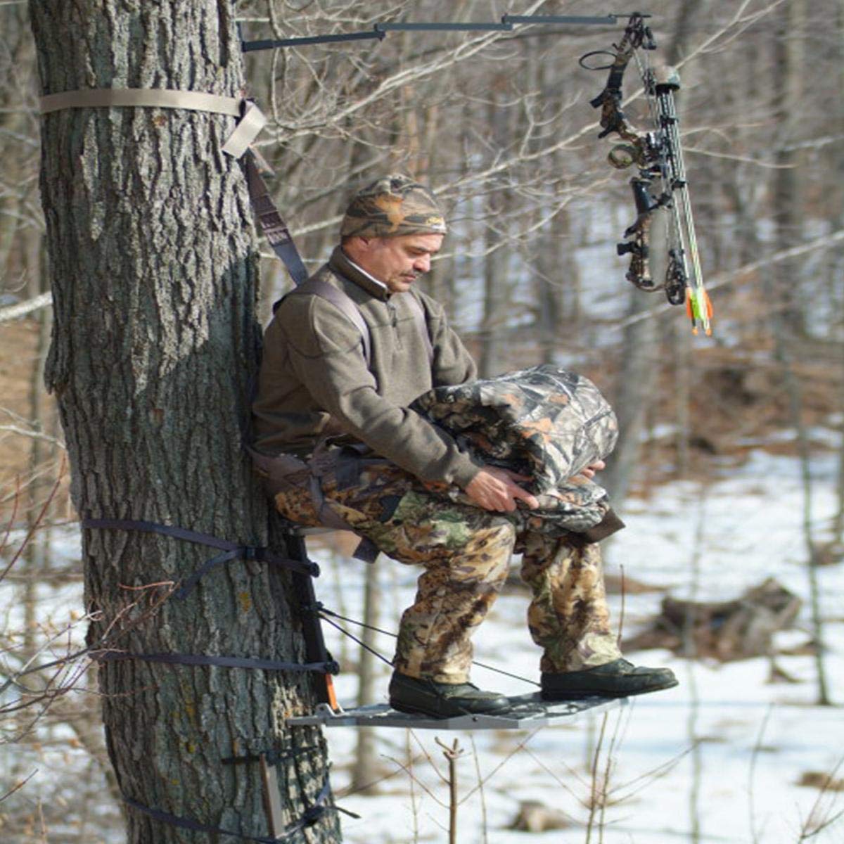 BrandName Heater Body Suit - Mossy Oak Country Camo, Size LW (515-MOC-LW) | Insulated Hunting Suit for Cold Weather, Waterproof & Windproof Outdoor Gear for Deer Hunting & Ice Fishing