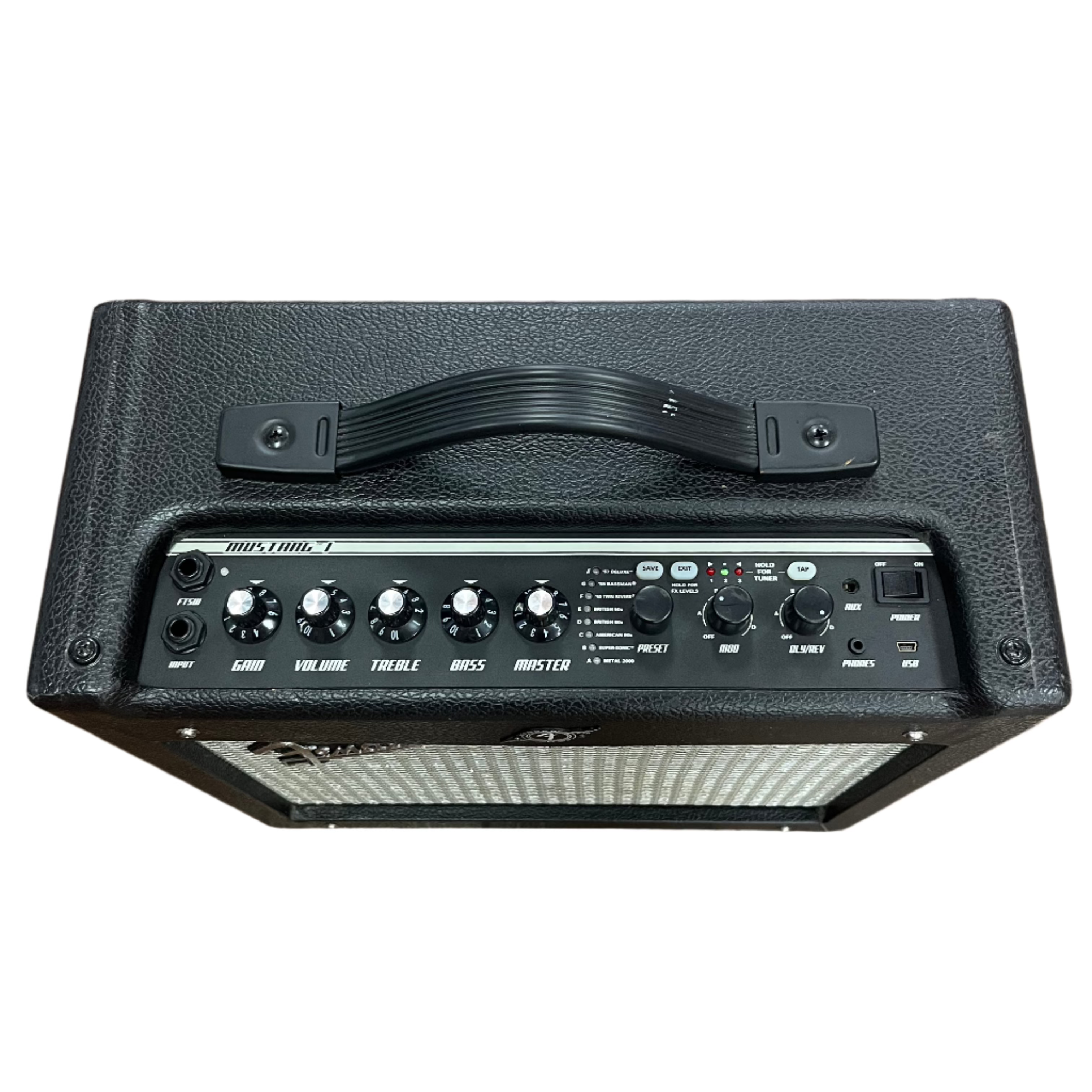Fender Mustang 1 V.2 40W Electric Guitar Amplifier with Built-in Effects - Perfect for Practice, Studio & Live Performances