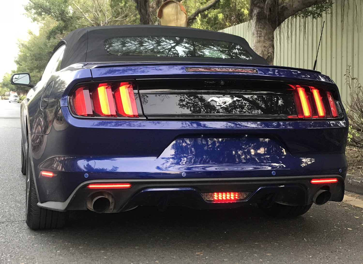 Euro Spec Clear Lens Full LED Rear Backup Reverse Light for 2015-2017 Ford Mustang - Bright Reverse Lighting for Night Parking & Garage Backing