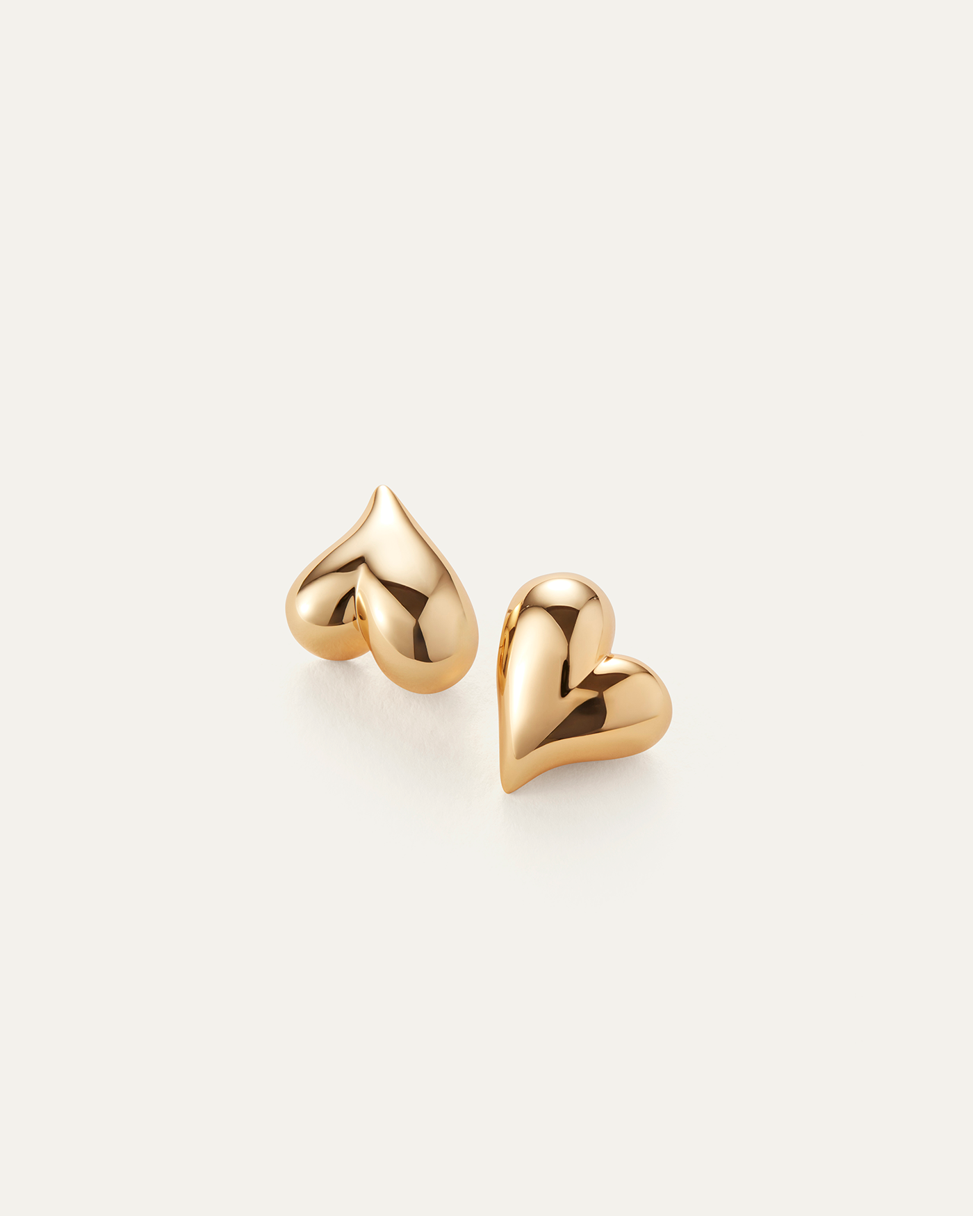 Art Heart Button Earrings - Stylish Handmade Jewelry for Women | Perfect for Valentine's Day, Weddings & Date Nights