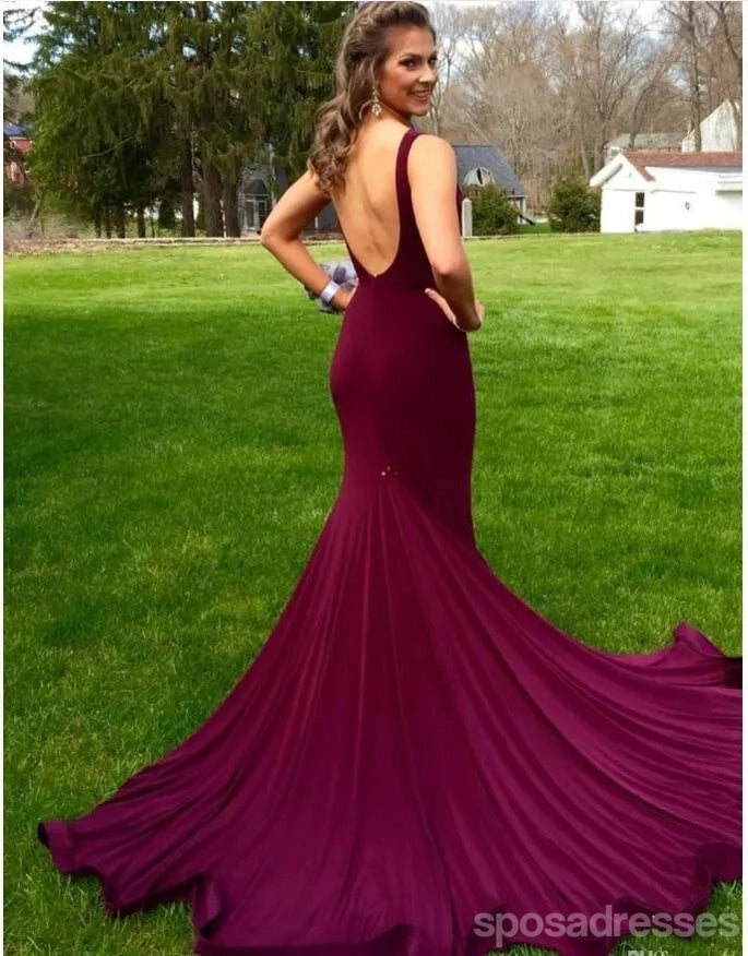 Elegant Backless Mermaid Prom Dress - Sexy Long Evening Gown for Women | Custom Tailored Formal Dresses | Perfect for Homecoming, Prom Night & Special Occasions | PD0123