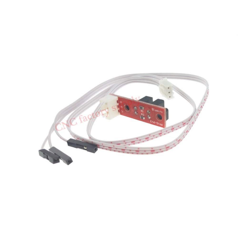 10pcs 3D Printer Optical Endstop Limit Switches for RAMPS 1.4 Board with 3Pin Cable - Red Mechanical Switches for 3D Printing Accessories | Perfect for DIY 3D Printer Repairs & Upgrades
