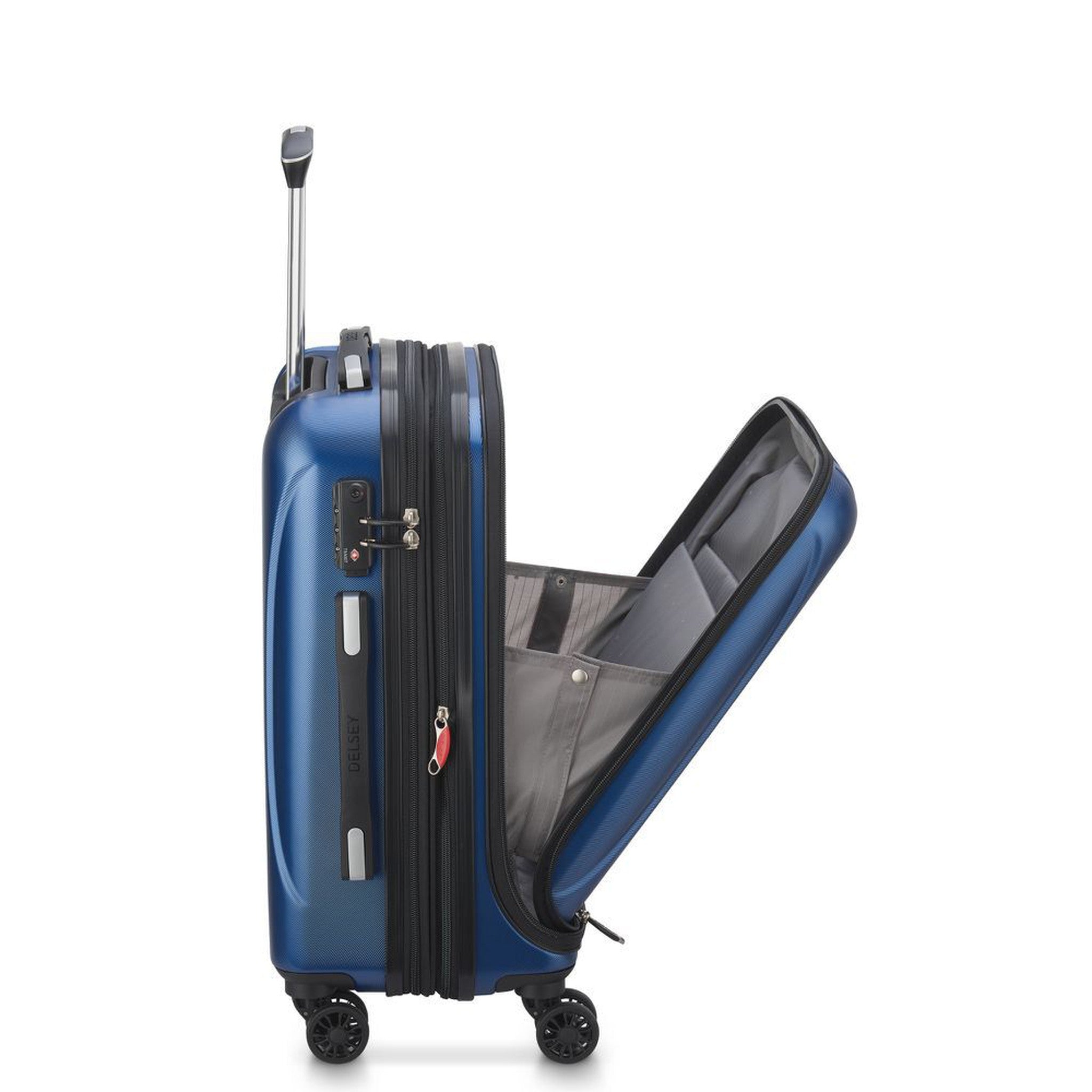 Delsey Helium Aero International Expandable Carry On Luggage with Spinner Wheels - Perfect for Air Travel & Business Trips