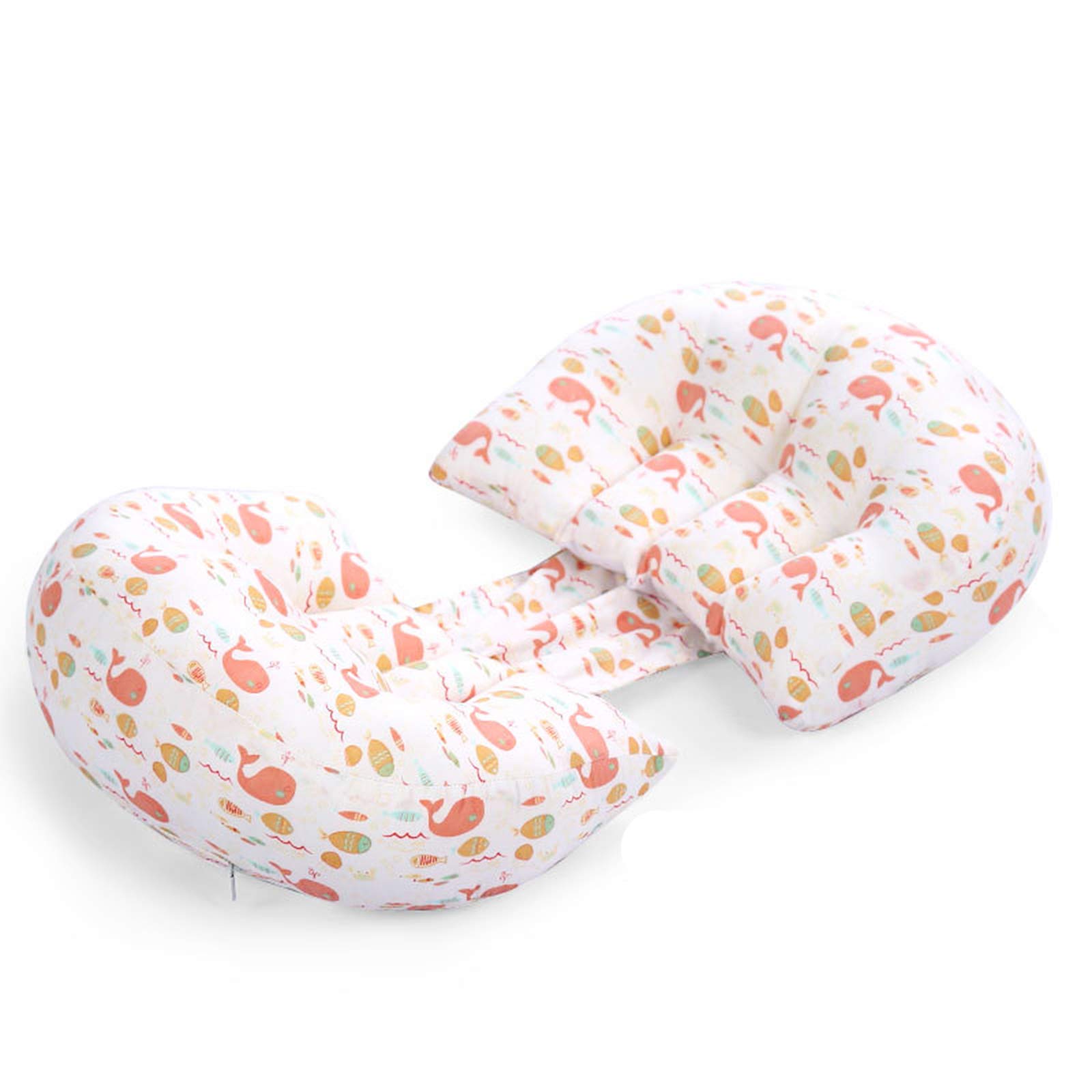 **Pregnancy Pillow for Side Sleepers - Adjustable Maternity Support Pillow with Waist & Back Cushion, Nursing Feeding Pillow & Bed Wedge - Ideal for Pregnancy Comfort, Breastfeeding & Postpartum Recovery (Color: 1)**    *(Use Cases: Perfect for expecting mothers, side sleeping support, nursing comfort, and postpartum recovery.)*