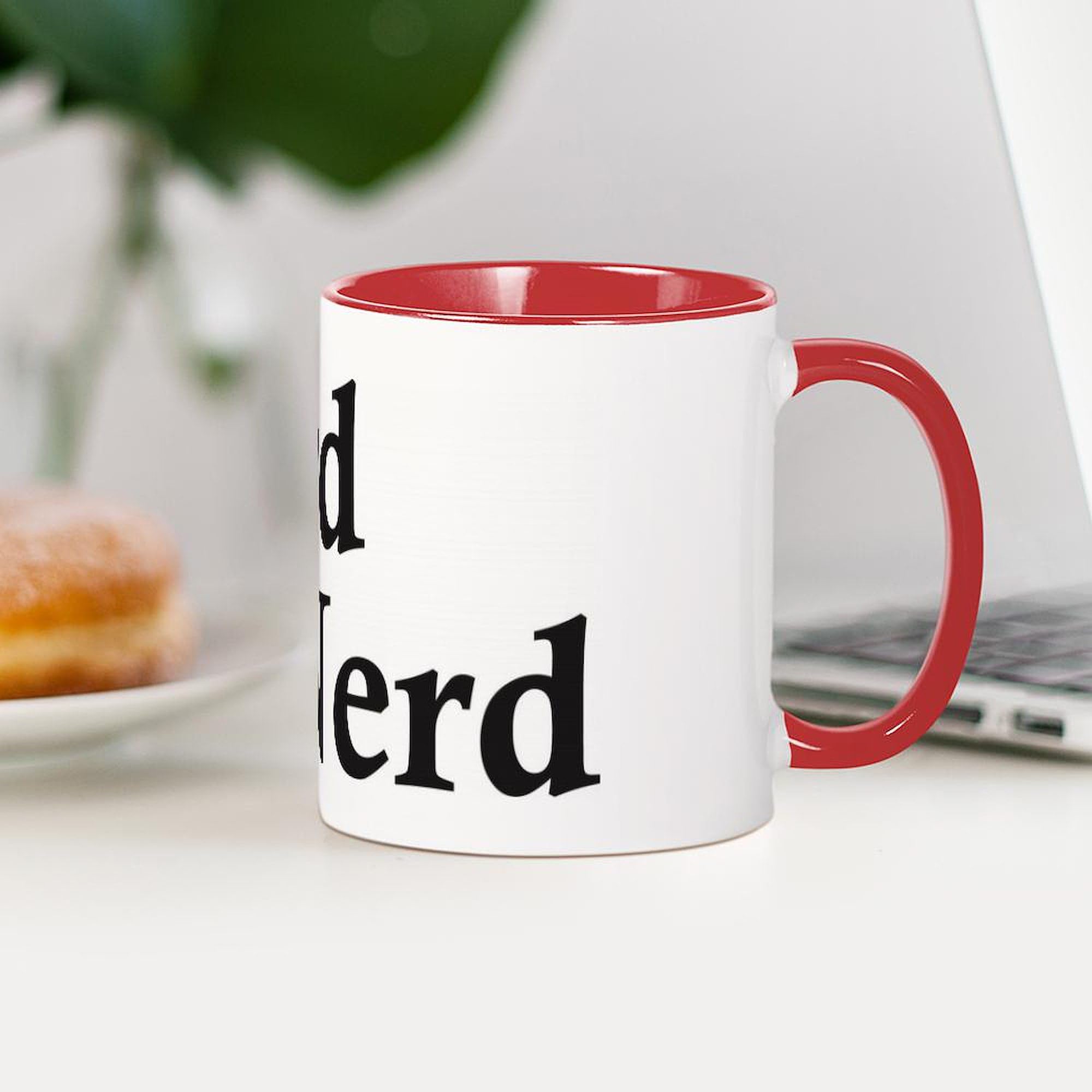 Bird Nerd Ceramic Coffee Mug 11 oz (325 ml) - Funny Gift for Bird Watchers & Nature Lovers - Perfect for Home, Office or Outdoor Use