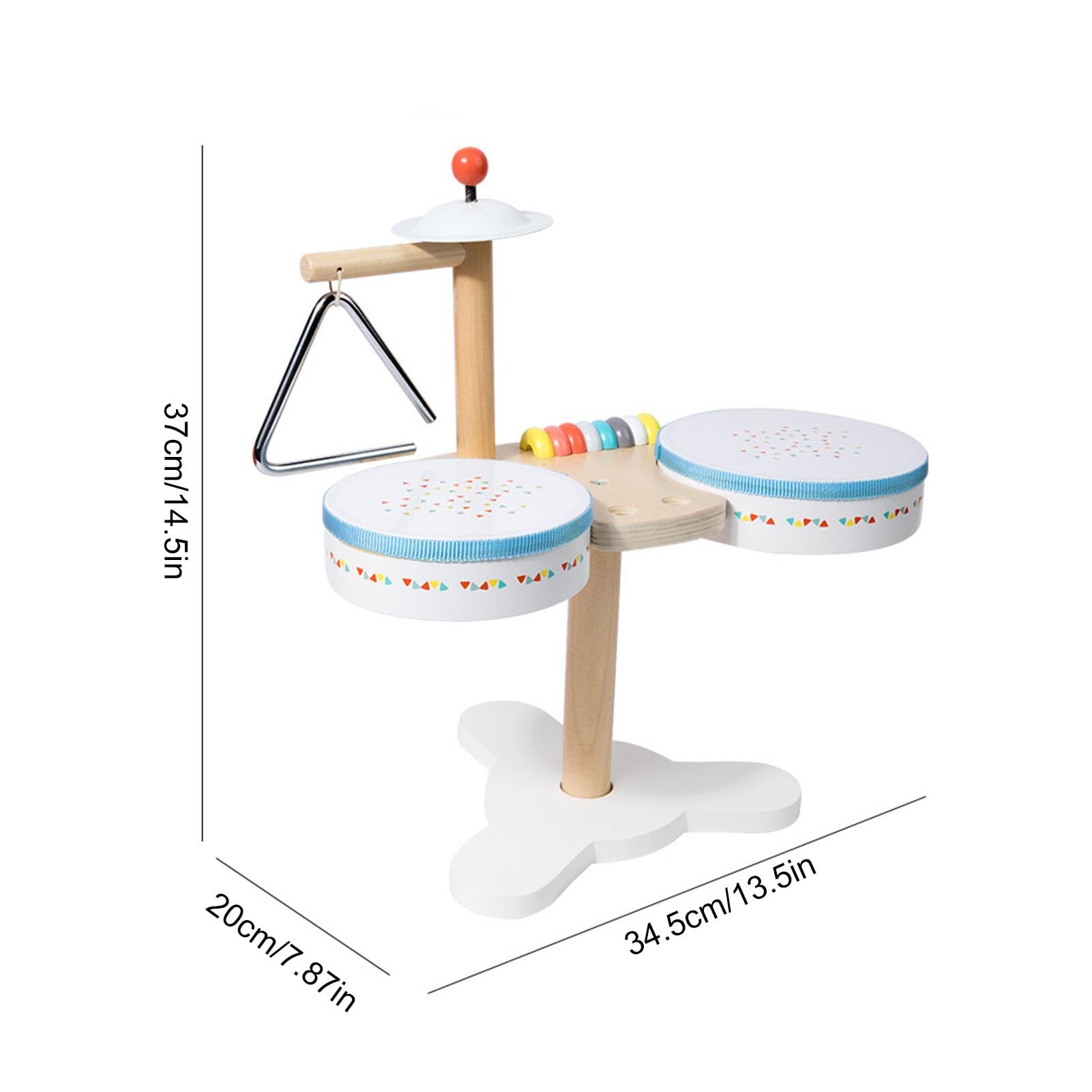 Best Kids Drum Set for Toddlers 1-3 Years - Musical Instruments & Educational Toys for Early Learning - Perfect for Indoor Play, Birthday Gifts & Preschool Music Development