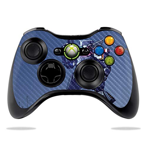 Premium Carbon Fiber Skin for Microsoft Xbox 360 Controller - Protective & Durable Textured Cover | Easy to Apply, Remove & Reusable | Made in USA | Perfect for Gaming, Protection & Customization