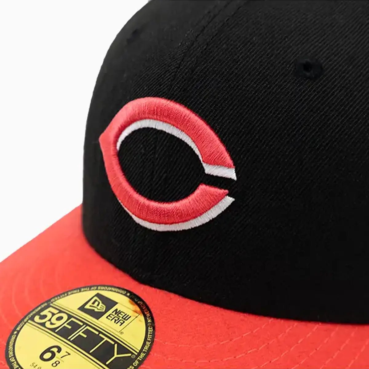 Official Cincinnati Reds MLB 59FIFTY Fitted Baseball Cap - Adjustable Snapback Hat for Men & Women - Perfect for Games, Sports, and Casual Wear