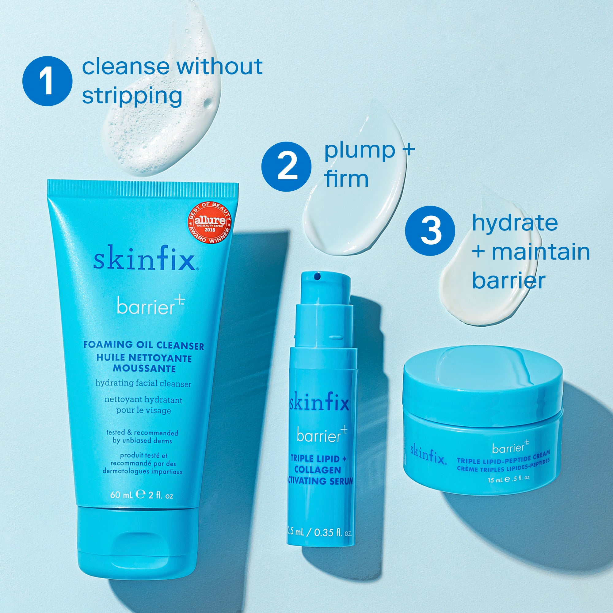 Barrier+ Mini Bestsellers Kit - Premium Skincare Set for Sensitive Skin | Travel-Friendly & Daily Use | Perfect for On-the-Go Hydration & Protection