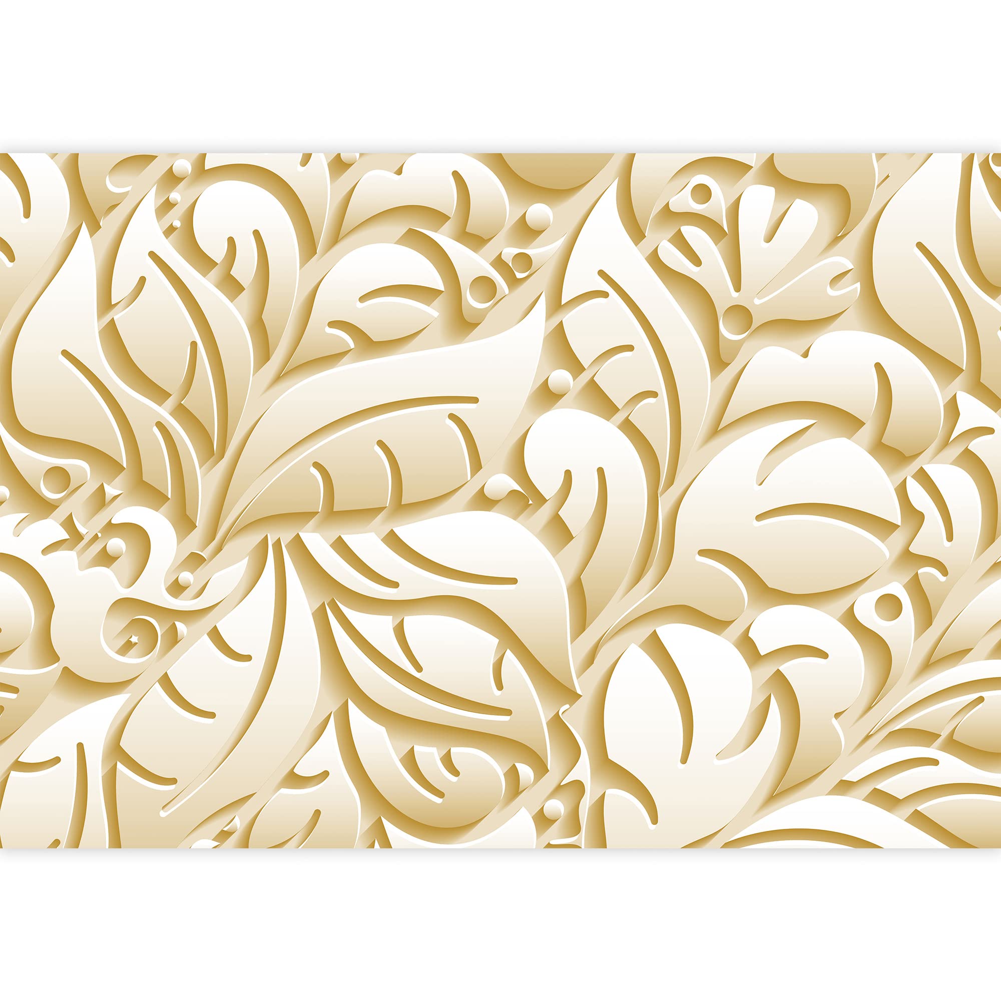 3D Floral Wall Murals for Bedroom - Removable Peel and Stick Wallpaper (66x96 inches) - Beautiful Flower Pattern Decals for Home Decor, Living Room & Nursery