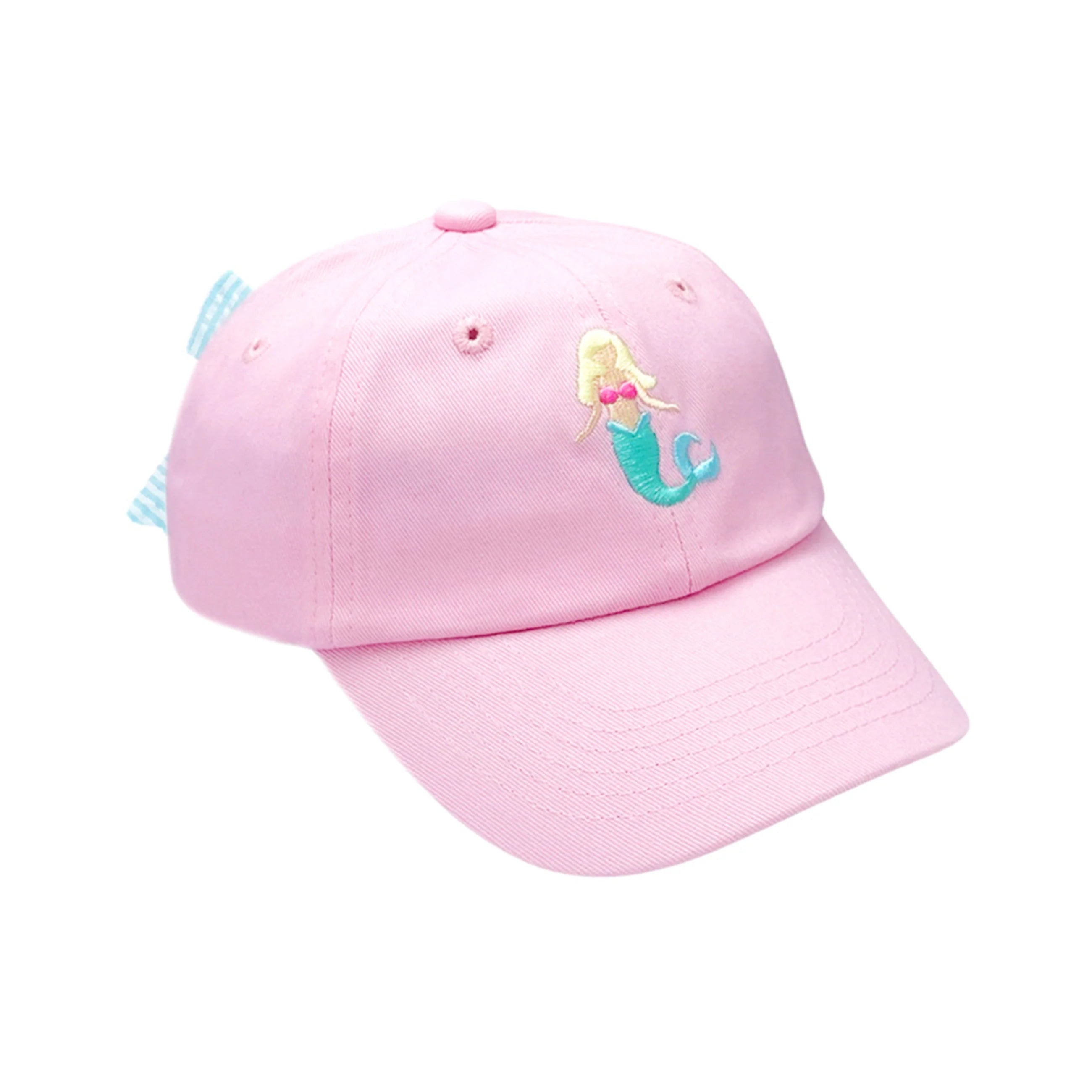 Mermaid Bow Baseball Cap for Women - Adjustable & Stylish Hair Accessory for Beach, Party, and Everyday Fashion