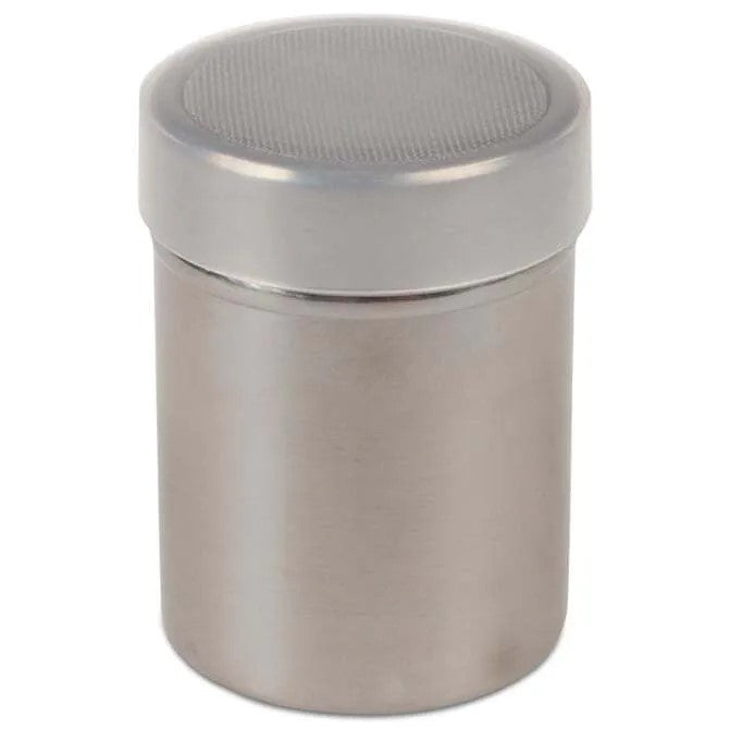 Premium Powdered Sugar Shaker - Stainless Steel Icing Sugar Duster for Baking, Desserts & Coffee - Perfect for Cakes, Cookies, Donuts & Hot Drinks