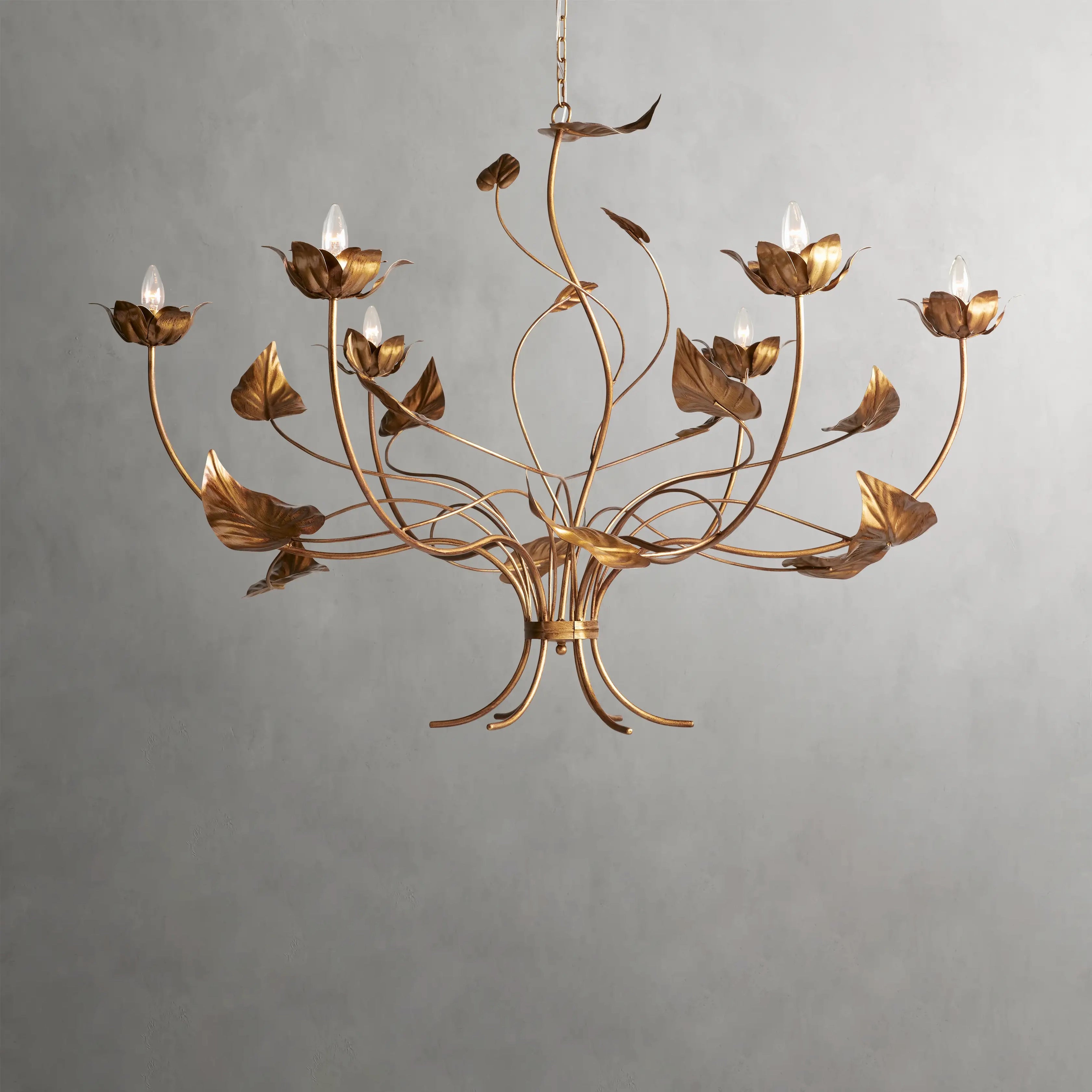 Elegant Ninfea Crystal Chandelier - Modern Ceiling Light Fixture for Dining Room, Living Room & Bedroom | Perfect for Home Decor, Wedding & Luxury Interior Lighting