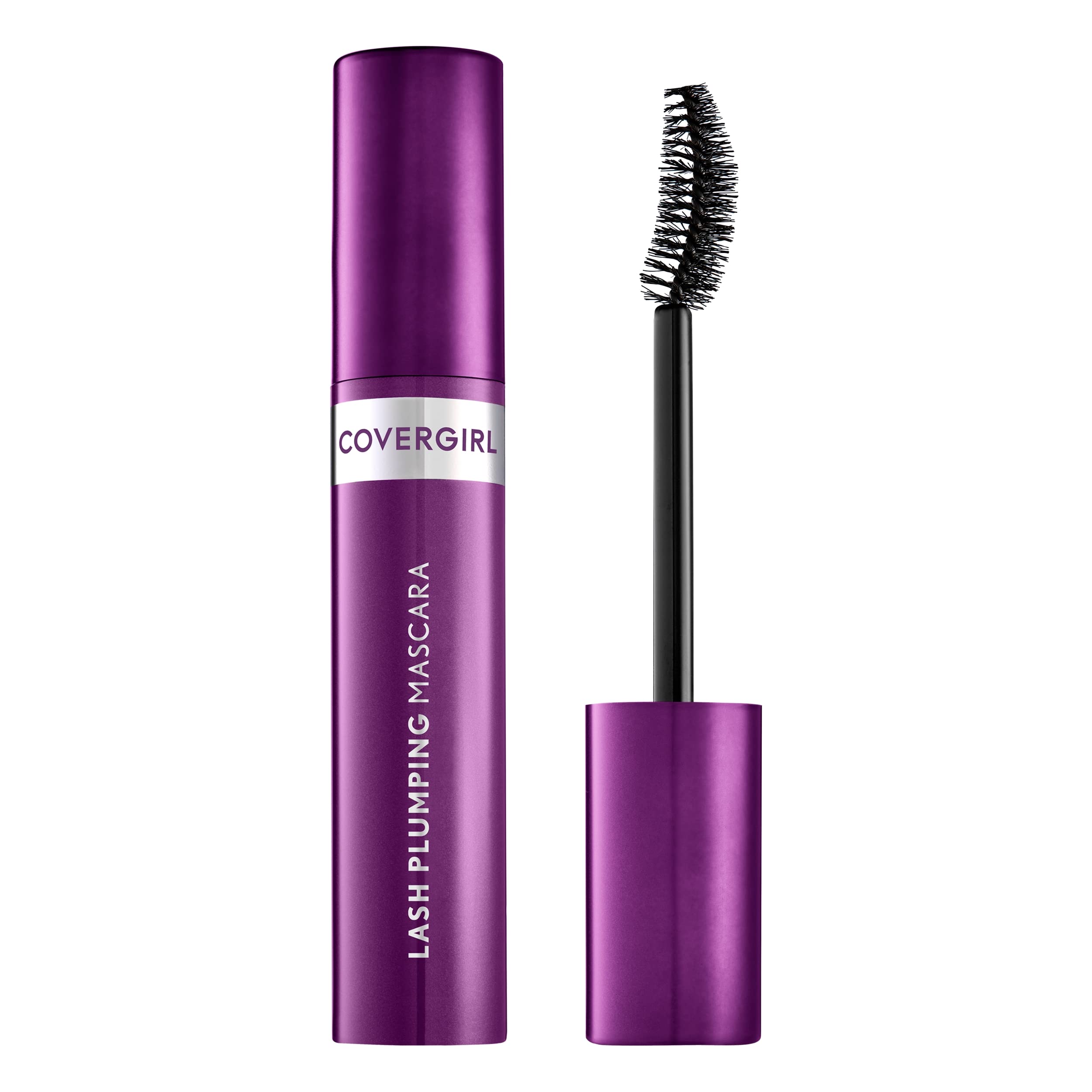 COVERGIRL Simply Ageless Lash Plumping Mascara - Dark Brown, Volumizing & Lengthening (1 Pack) | Cruelty-Free & Smudge-Proof for Everyday Wear & Special Occasions
