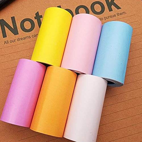 Paperang P1 Thermal Paper 6 Rolls - Mini Printer Paper for Film Photos & Receipts