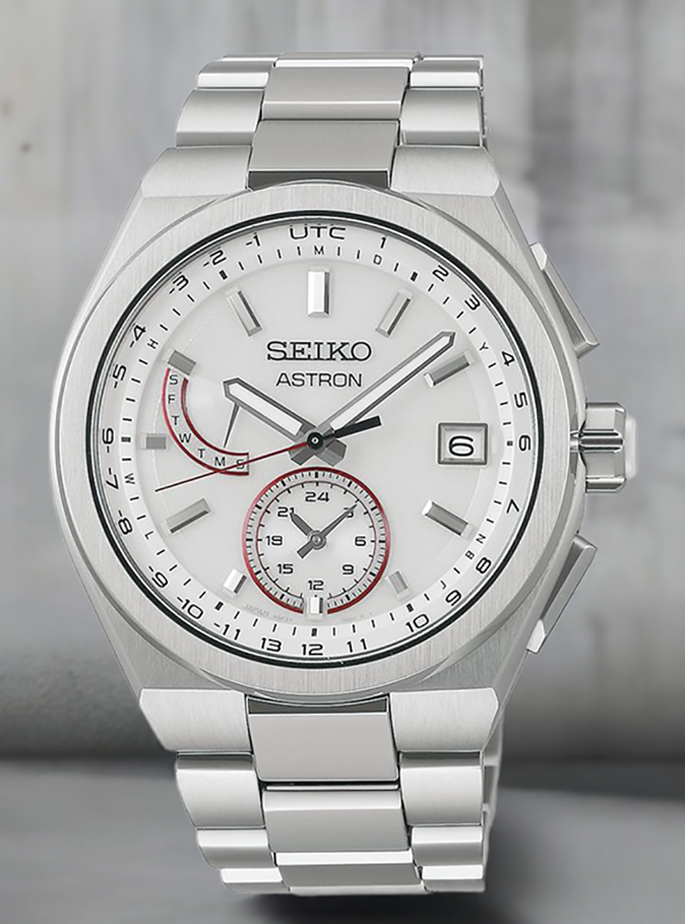 SEIKO Men's Solar-Powered Watch ASTRO Solar Medicins Sans Frontieres Limited Edition SBXY093 - Made in Japan JDM - Perfect for Business, Casual & Outdoor Activities