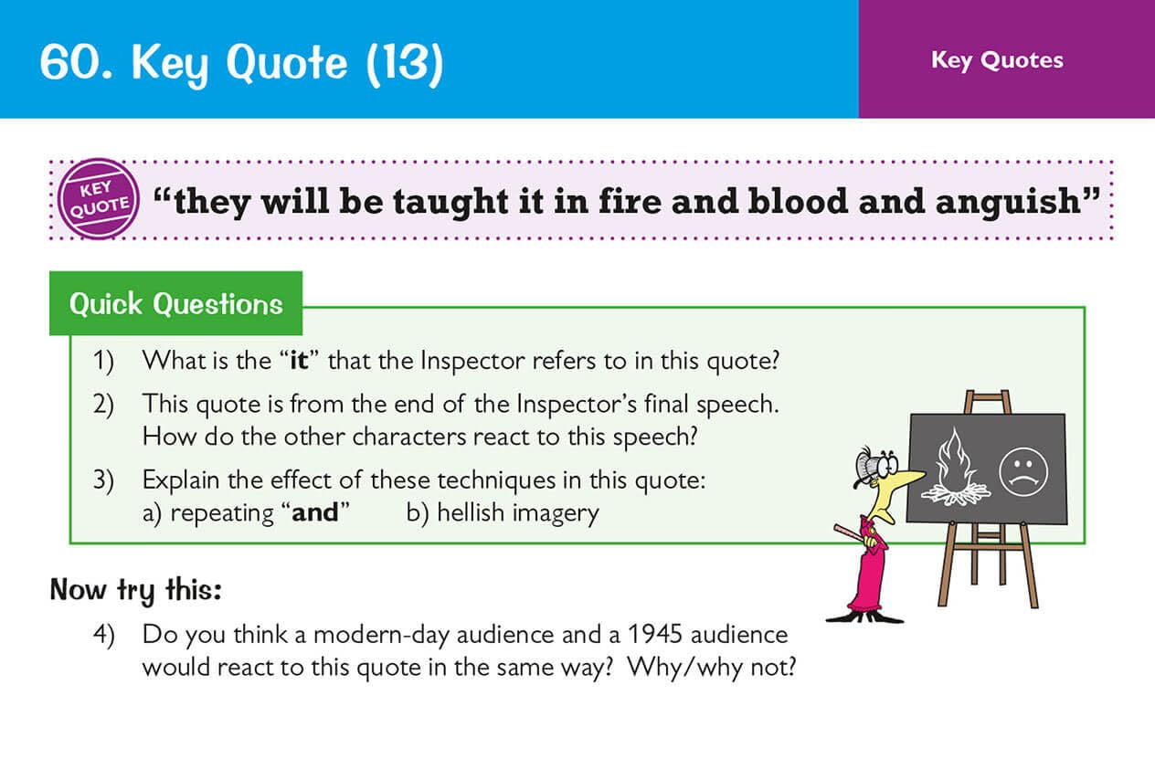 CGP GCSE English Literature Revision Cards - An Inspector Calls Study Guide for 2025 & 2026 Exams | Perfect for GCSE Students & Home Schooling
