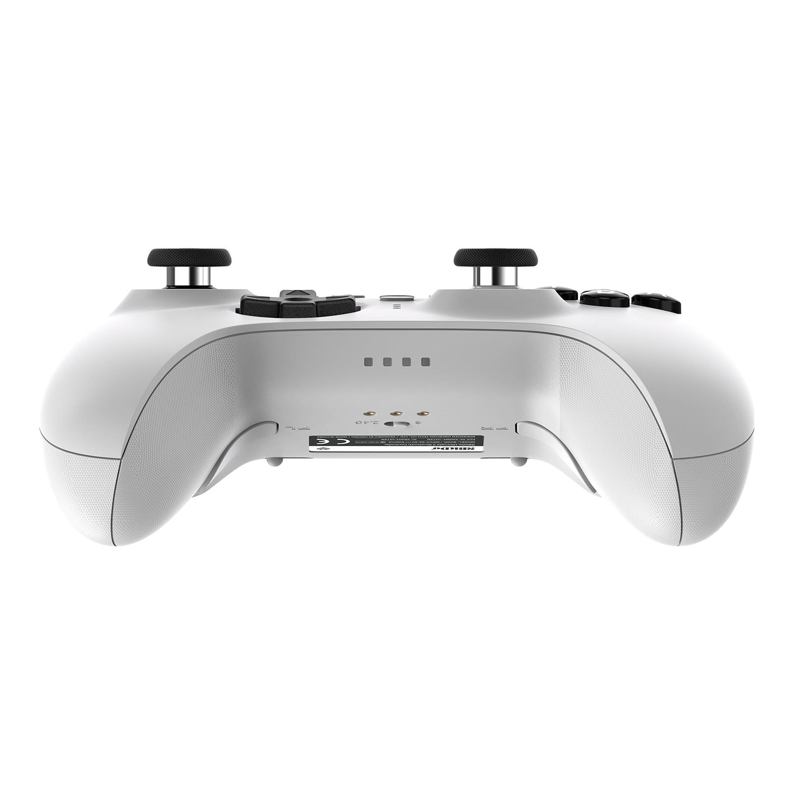 8BitDo Ultimate Bluetooth Controller for PC, Switch, Android - Wireless Gamepad with Hall Effect Joystick, Adjustable Triggers (White) - Perfect for Gaming, Streaming & Esports