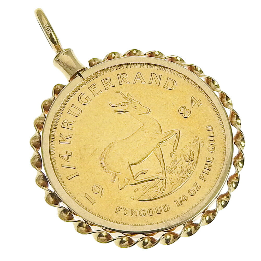 1/4 Ounce Gold Coin Pendant - 22K & 18K Yellow Gold Jewelry for Men & Women - Perfect for Necklaces, Gifts & Special Occasions