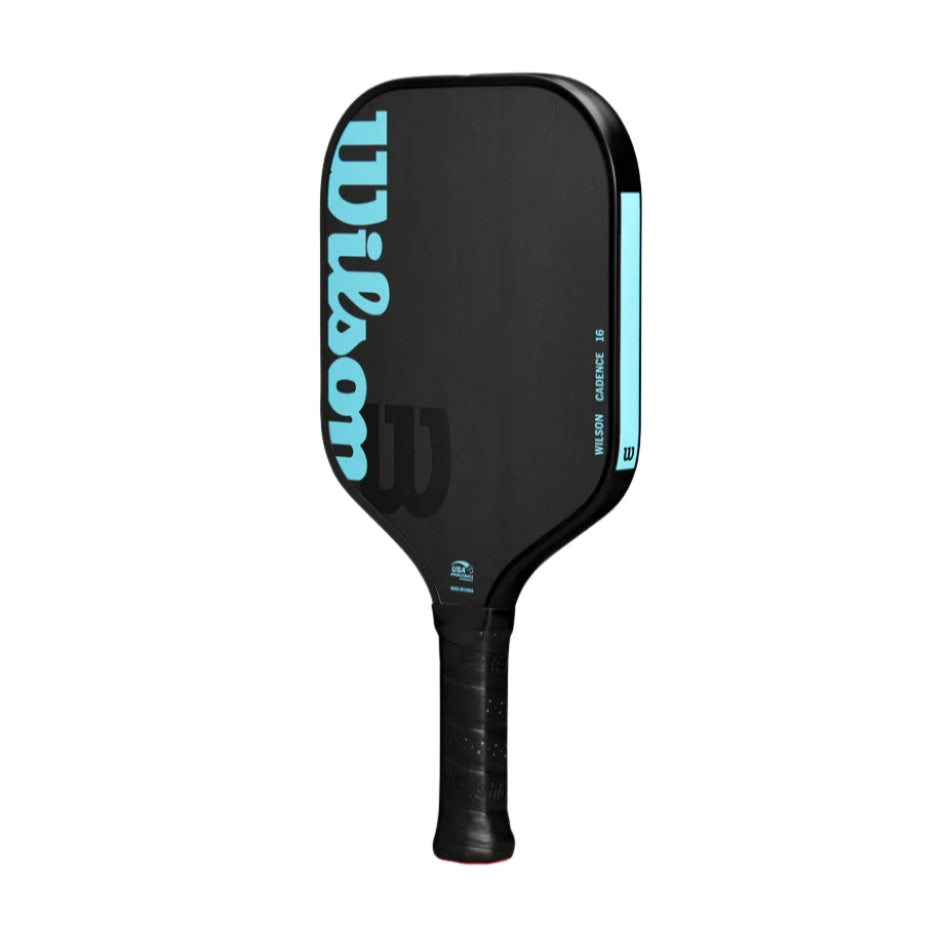 Wilson Cadence 16 Pickleball Paddle - Premium Carbon Fiber Face with Cushion Grip - Perfect for Indoor & Outdoor Court Play, Tournaments & Recreational Games