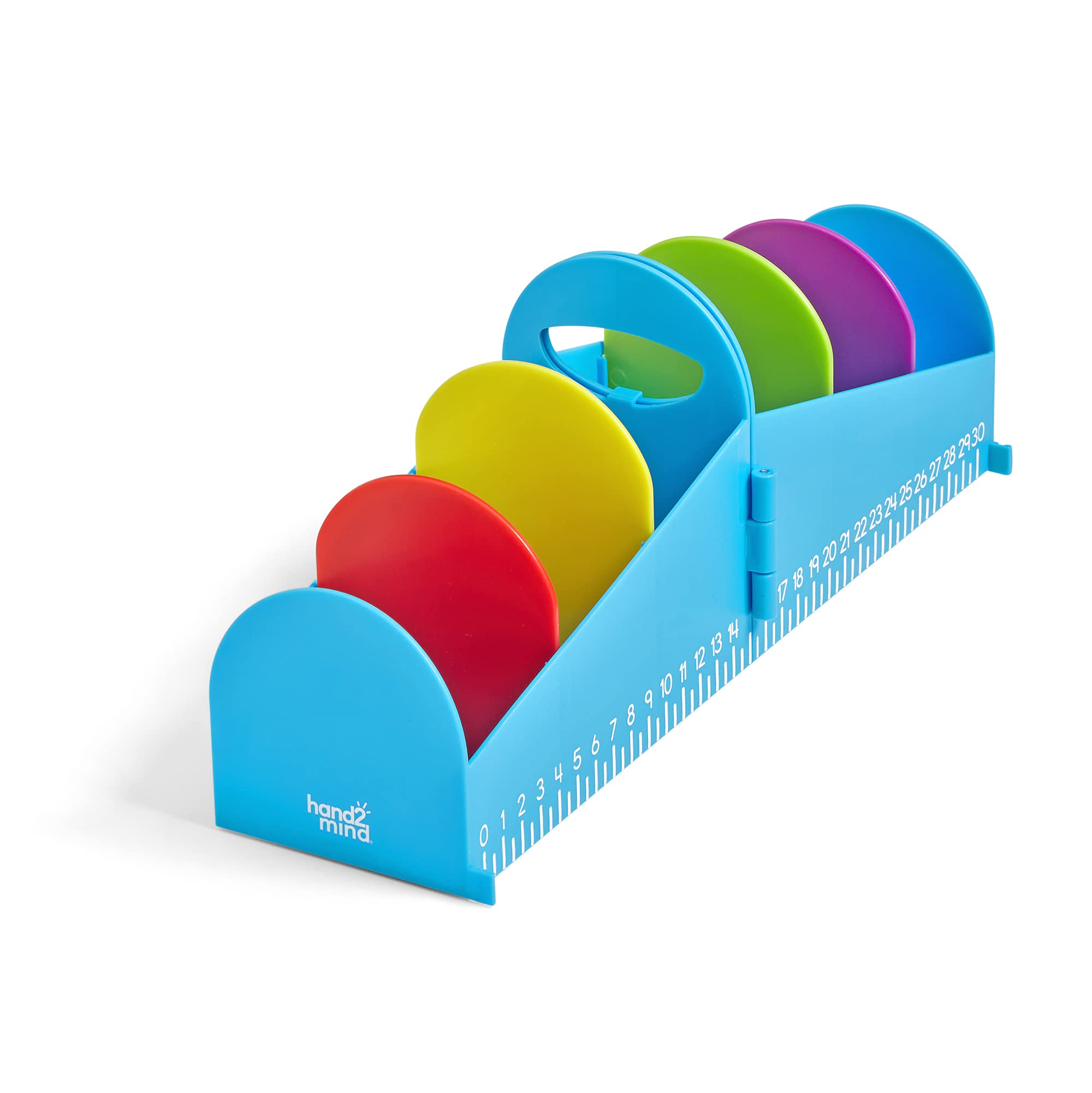 hand2mind Junior Flexible Desk Organizer - Modular Desktop Storage for School & Office Supplies | Pencil Holder, Drawer Organizer & Teacher Accessories | Perfect for Classroom, Home Office & Study Spaces