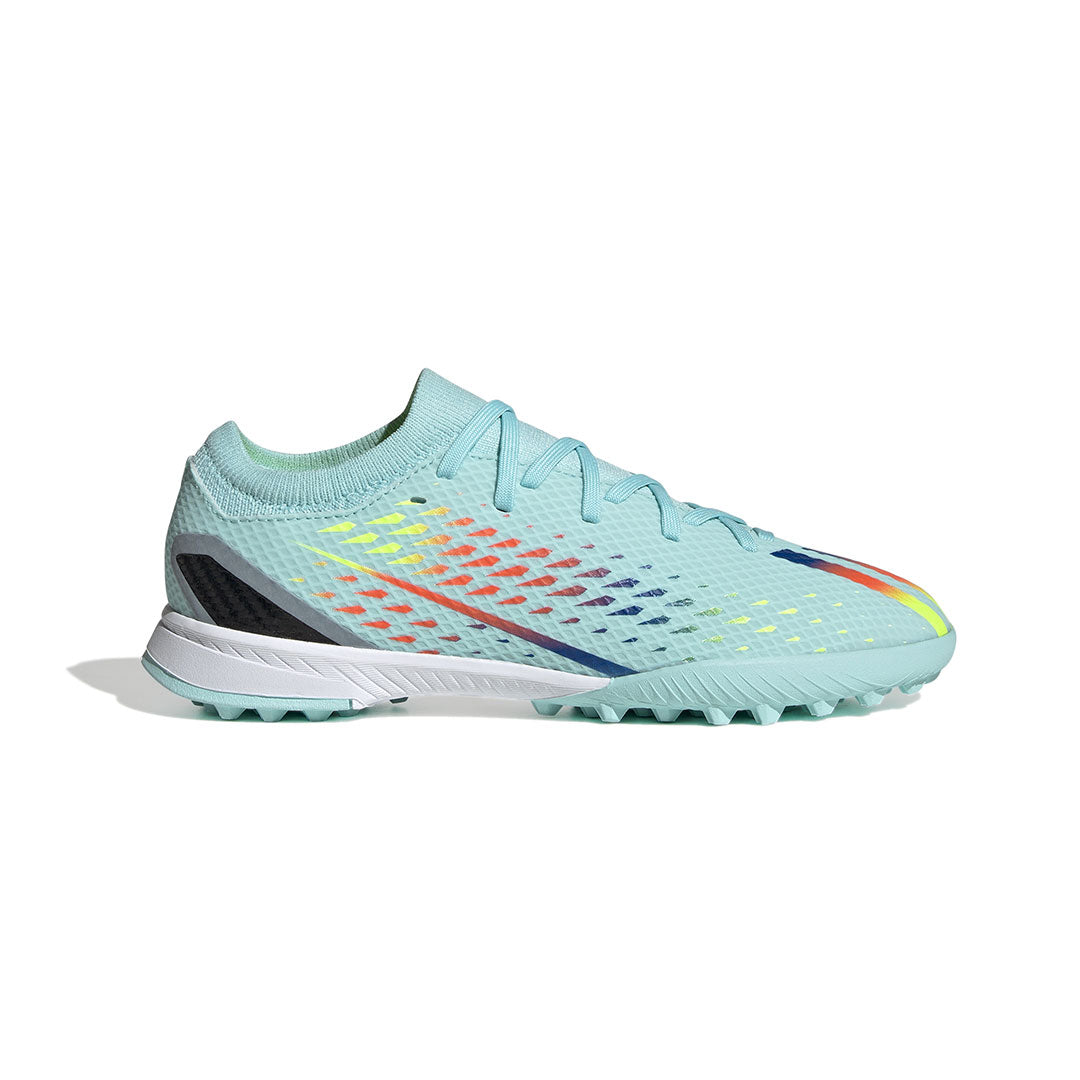 Adidas Kids' Preschool X Speedportal.3 Turf Soccer Cleats (GW8490) - Lightweight & Durable for Youth Soccer Training & Matches