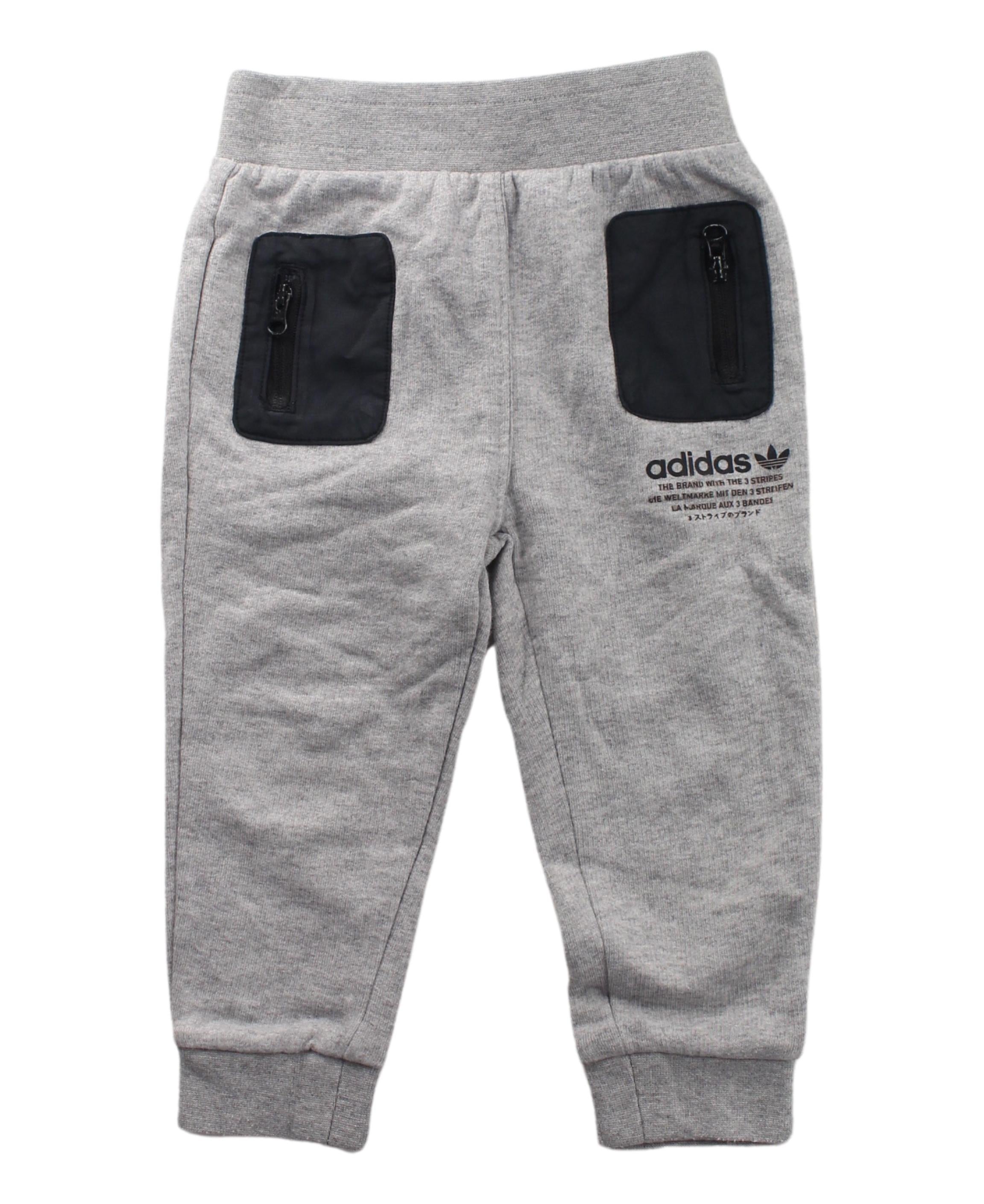 Adidas Baby Sweatpants for Boys & Girls 6-12 Months - Soft & Comfortable for Playtime, Outings & Everyday Wear