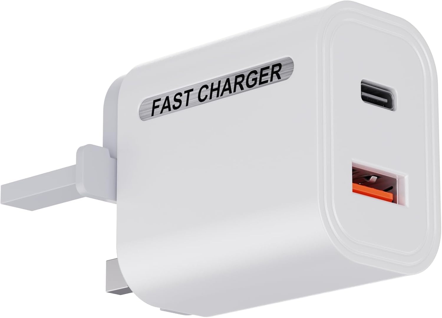 30W USB C Fast Charger Block - Dual Port PD 3.0 Wall Charger for iPhone 15 Pro/14/13, iPad Pro/Air, Samsung Galaxy, AirPods | Compact Travel Charger for Home, Office & Car
